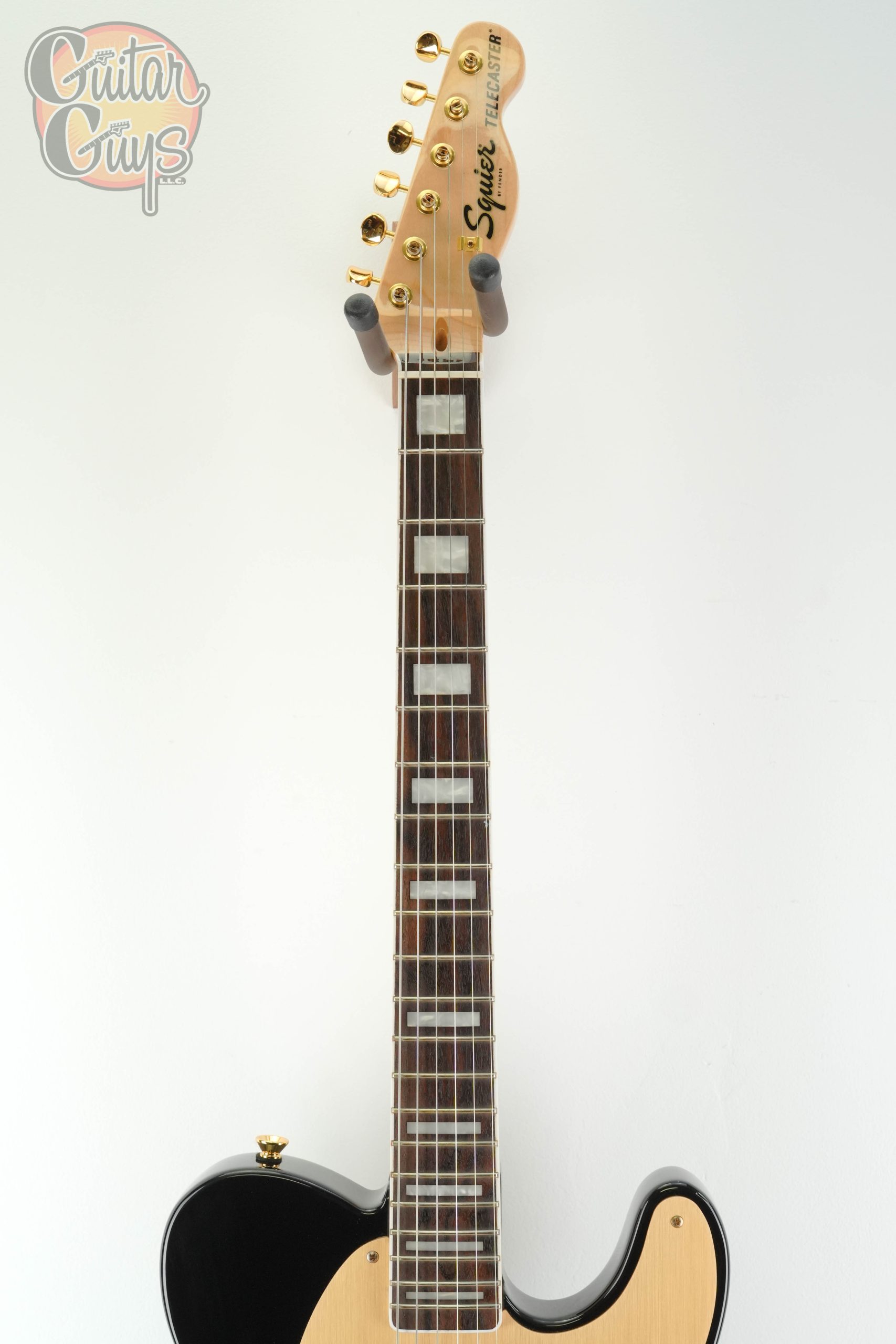 Pre-Owned Squier 40th Anniversary Gold Edition Telecaster Black - Image 2