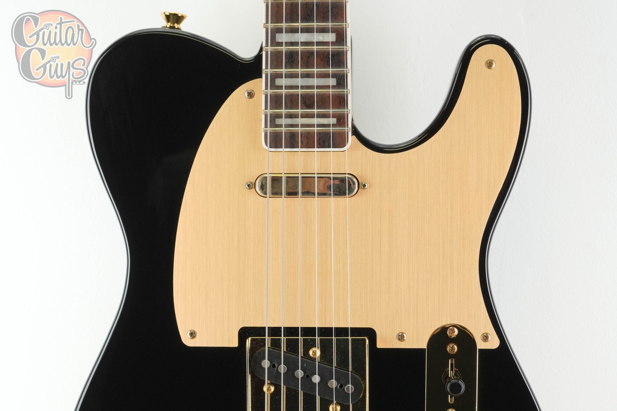 Pre-Owned Squier 40th Anniversary Gold Edition Telecaster Black - Image 4