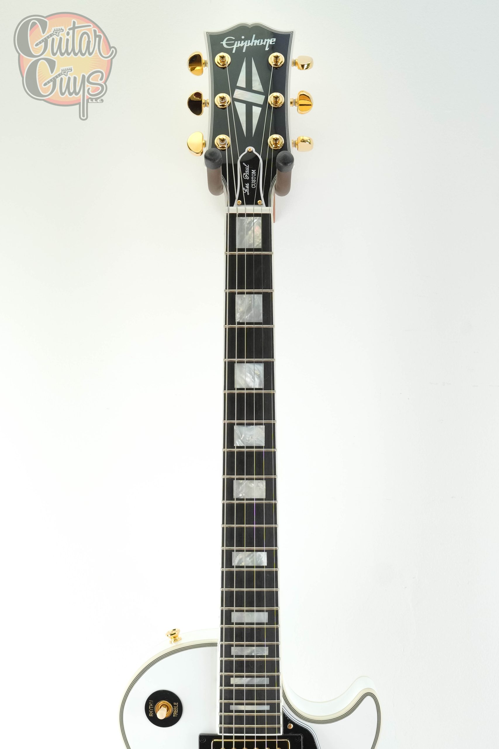 Epiphone Les Paul Custom Alpine White - Image 2