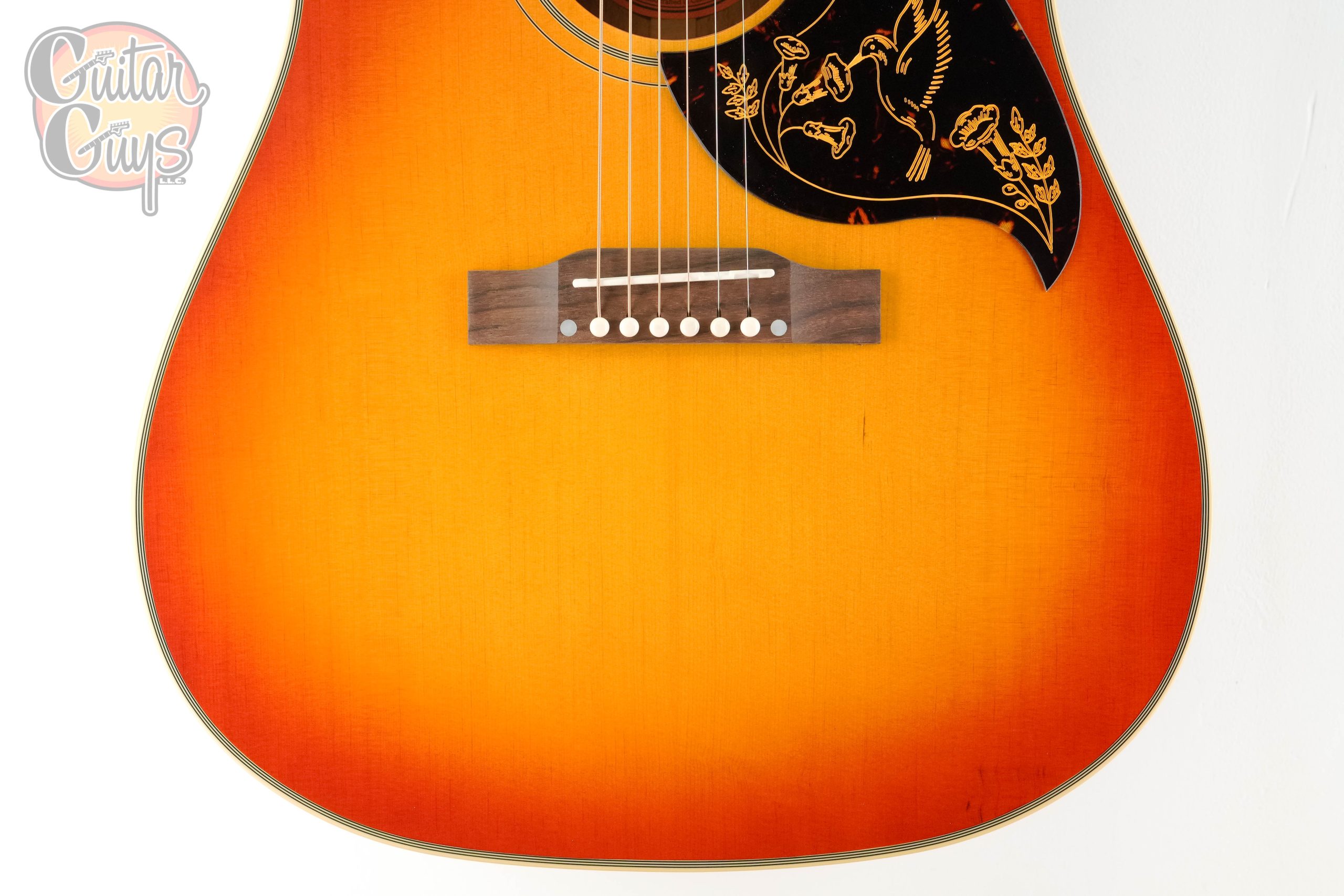 Epiphone 1960 Hummingbird Reissue Heritage Cherry Sunburst - Image 3