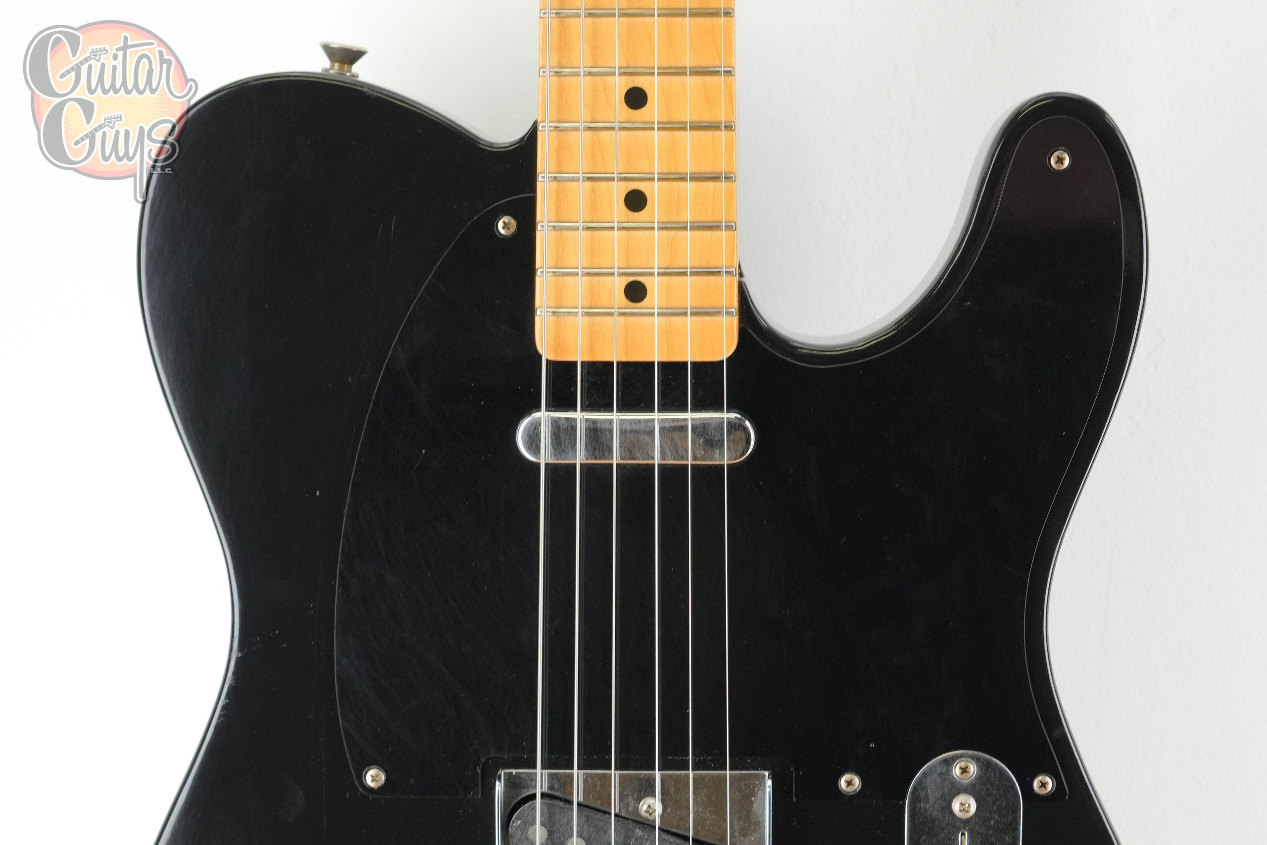 Fender Limited Edition Vintera Road Worn 60s Double Esquire Black - Image 4