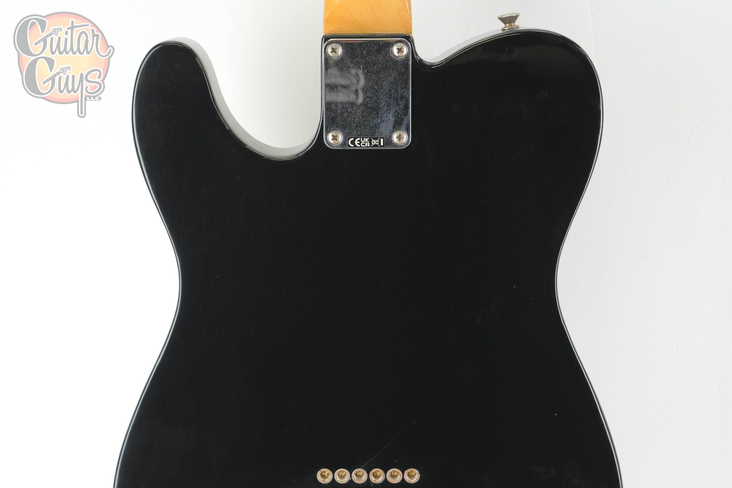 Fender Limited Edition Vintera Road Worn 60s Double Esquire Black - Image 7