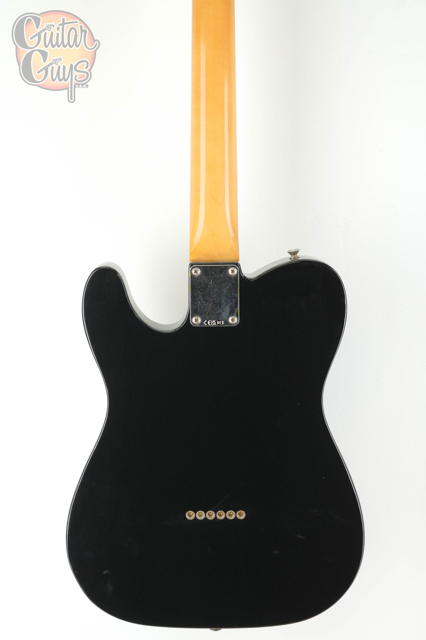 Fender Limited Edition Vintera Road Worn 60s Double Esquire Black - Image 9