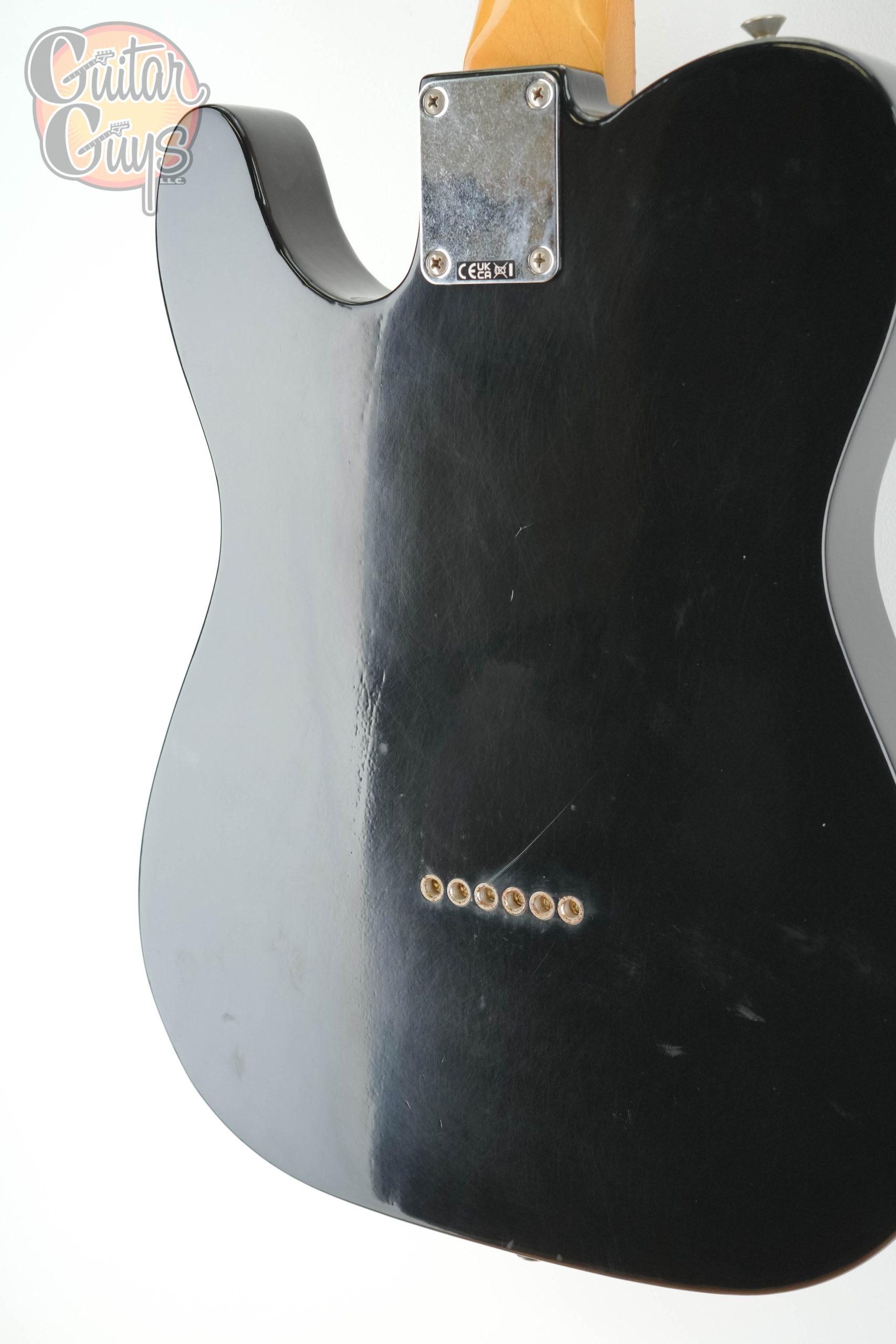 Fender Limited Edition Vintera Road Worn 60s Double Esquire Black - Image 10