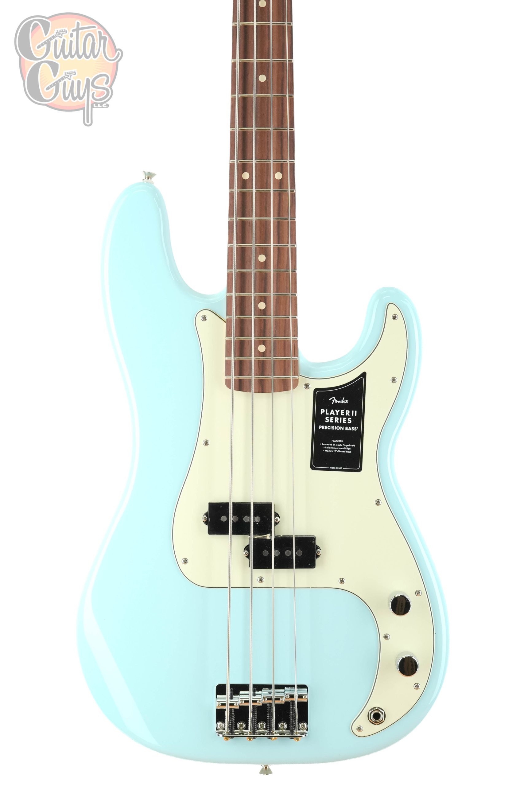 Fender 75th Anniversary Player II Precision Bass Daphne Blue