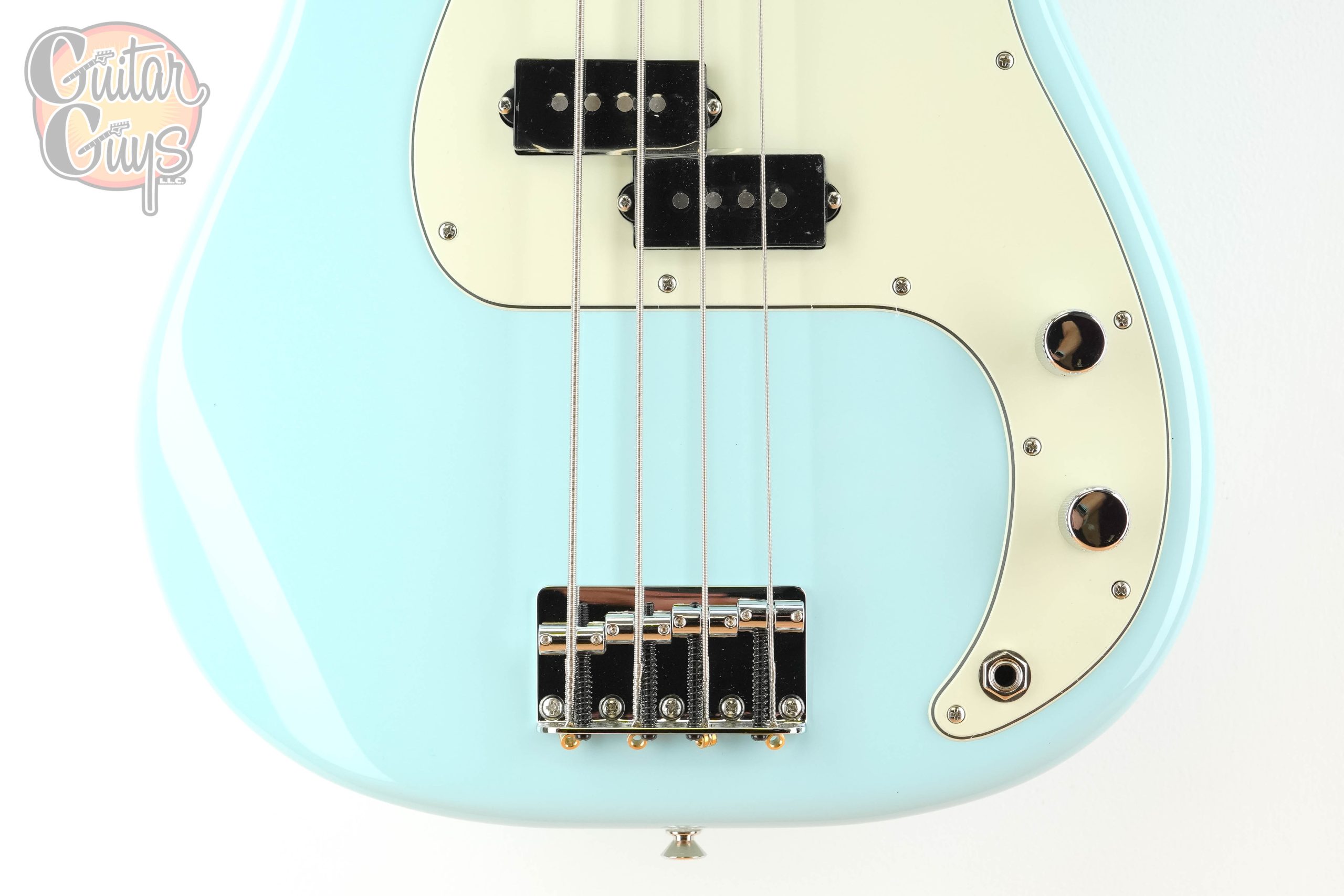 Fender 75th Anniversary Player II Precision Bass Daphne Blue - Image 3