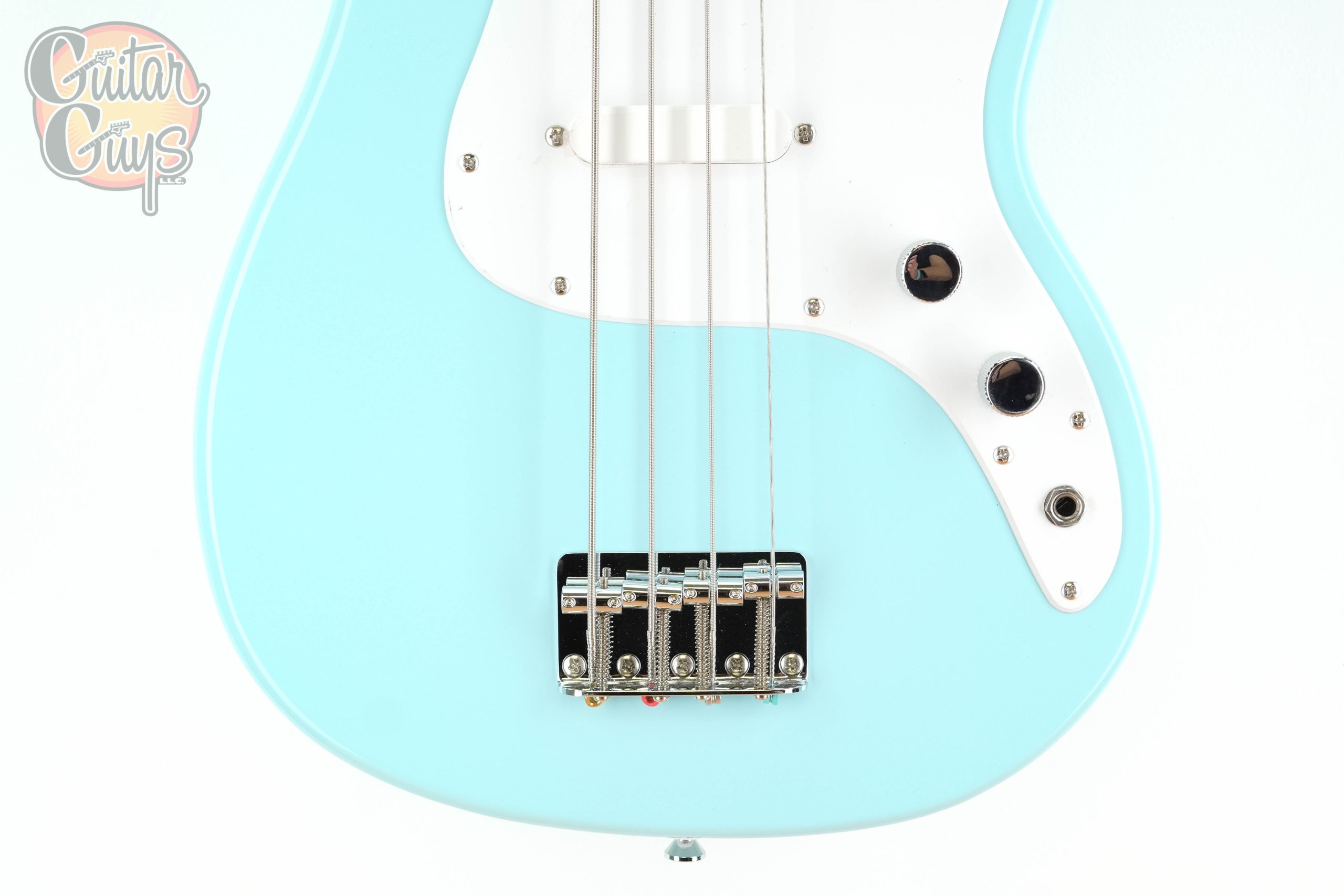 Squier Sonic Bronco Bass Daphne Blue - Image 3