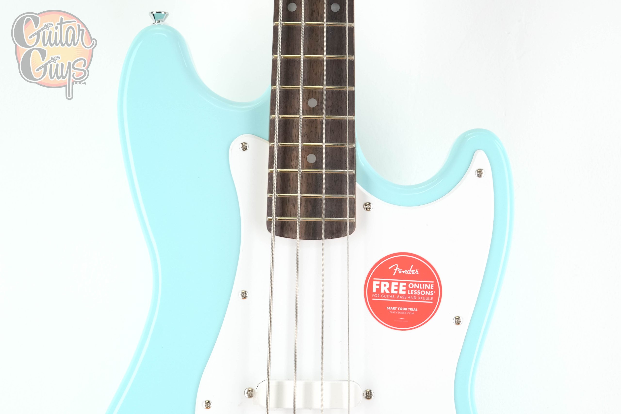Squier Sonic Bronco Bass Daphne Blue - Image 4