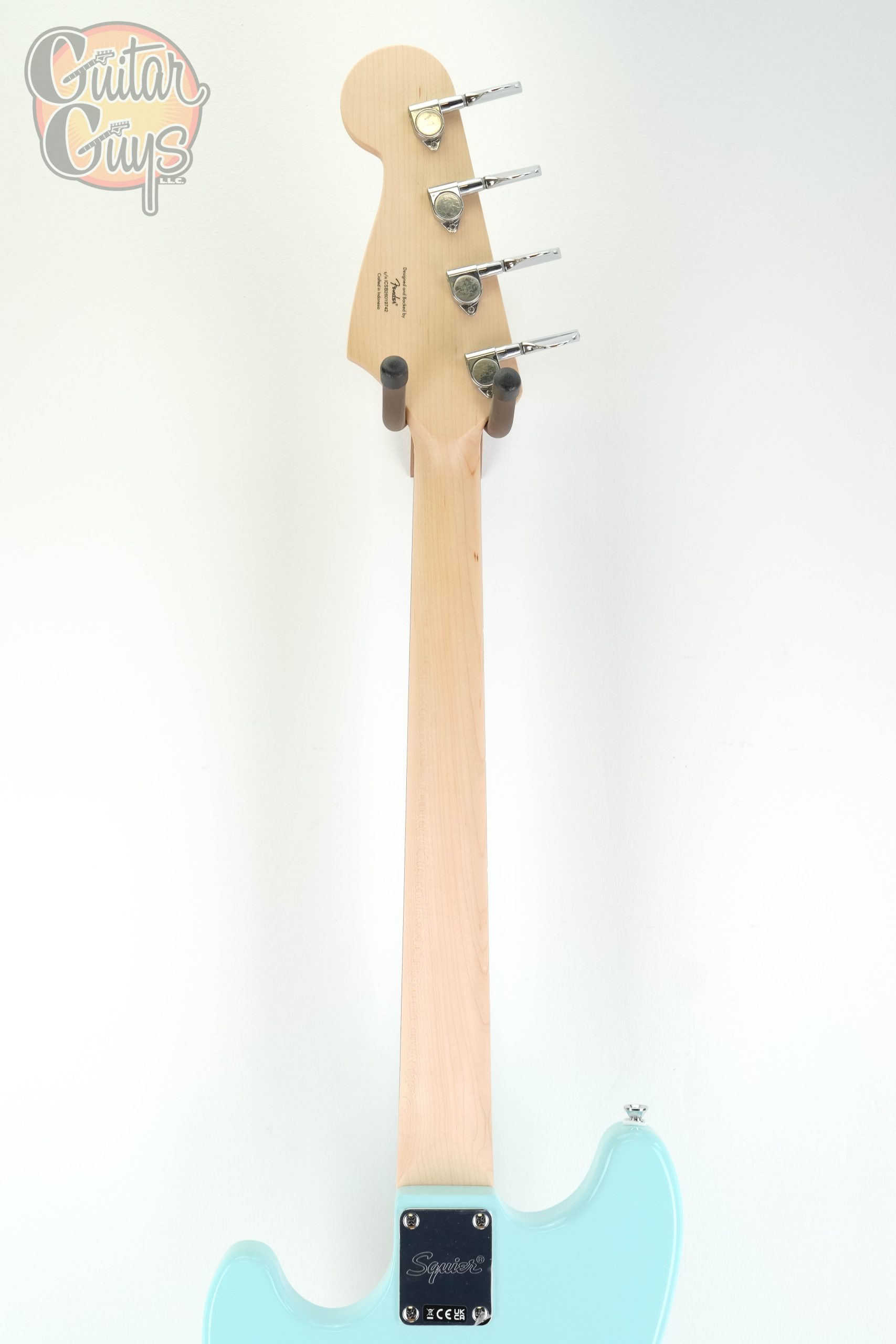 Squier Sonic Bronco Bass Daphne Blue - Image 7