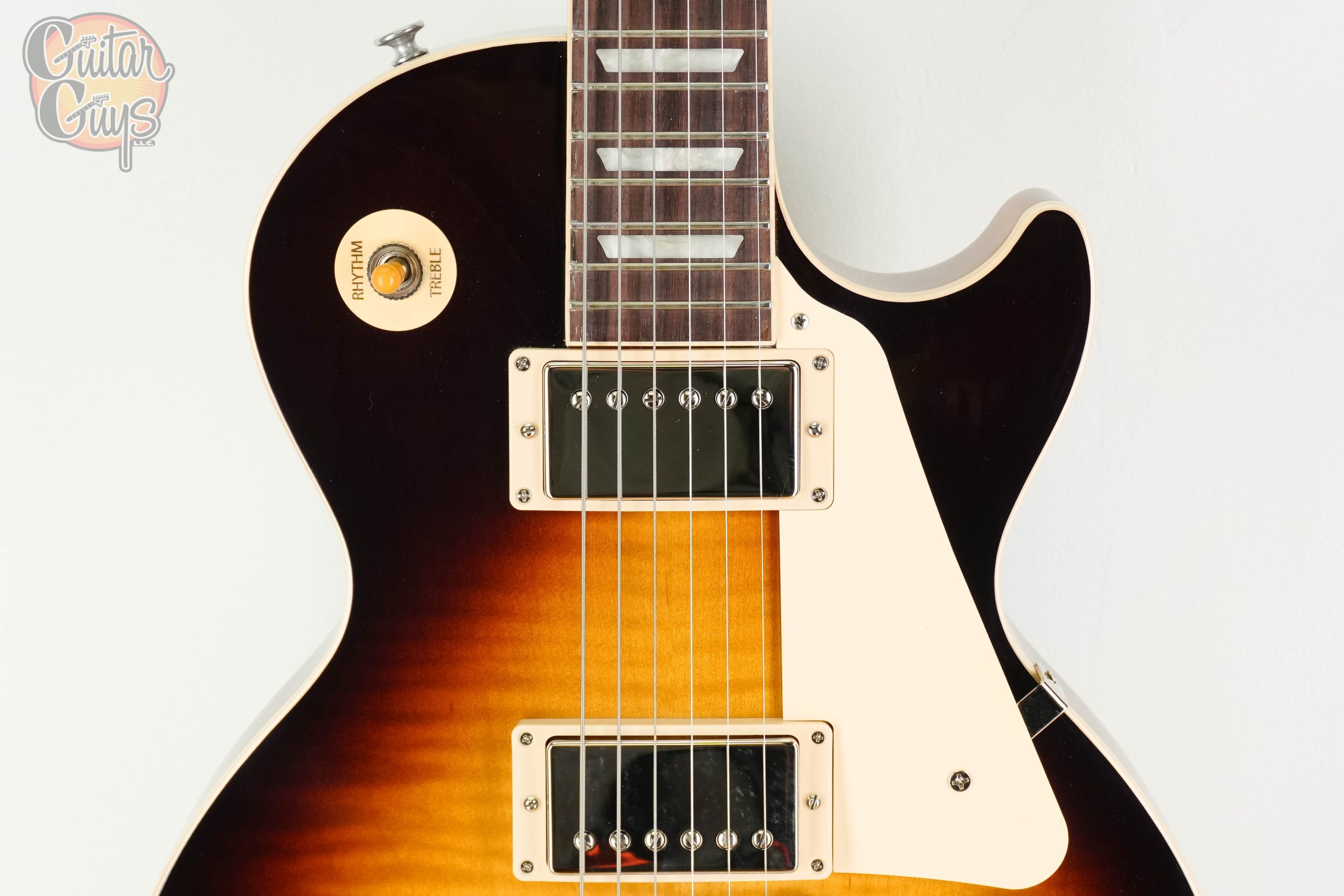 Gibson Les Paul Standard 50s Figured Top Tobacco Burst - Image 4