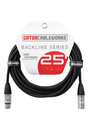 Gator Cableworks Backline Series 25' Microphone Cable