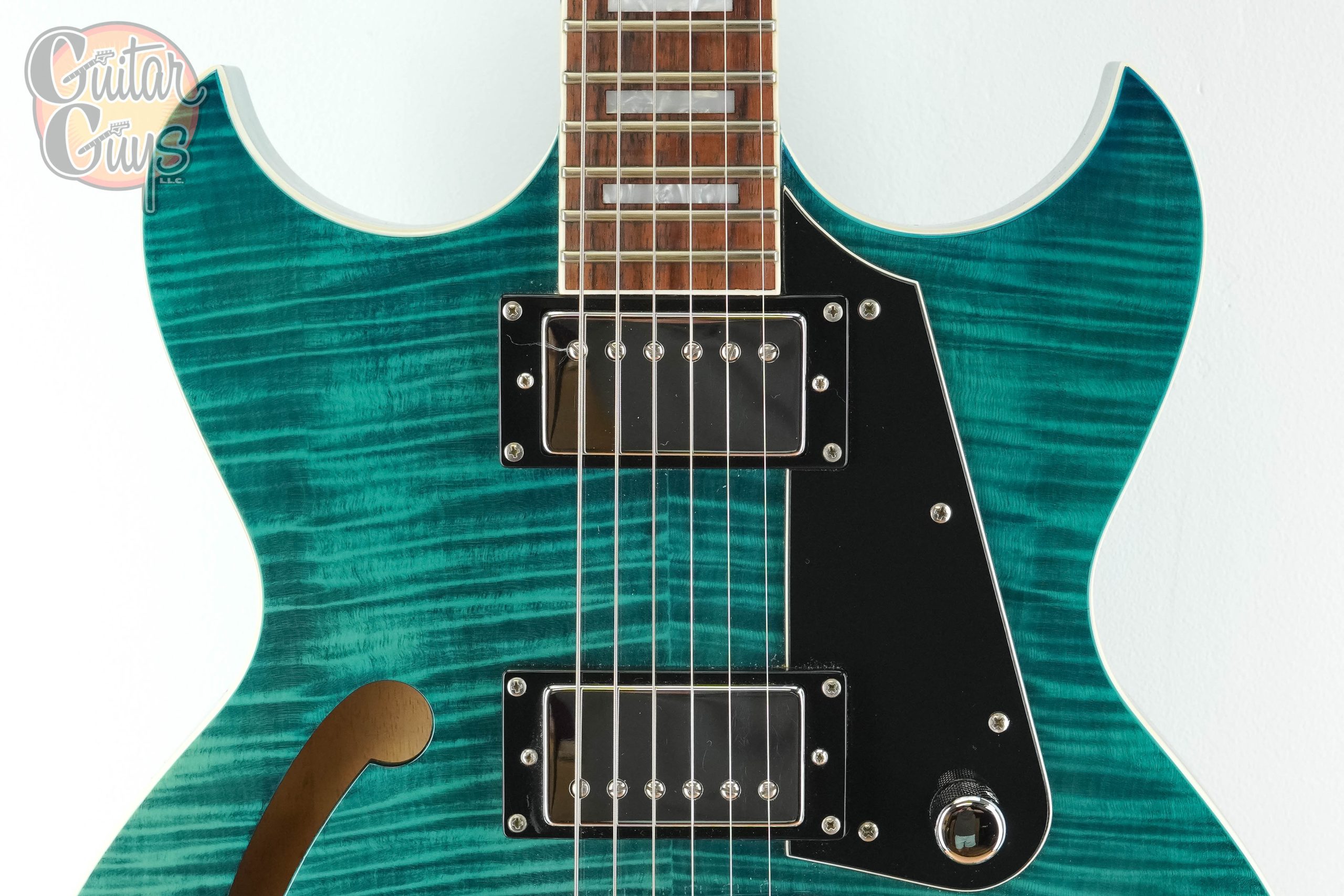 Pre-Owned Reverend Manta Ray HB Turquiose - Image 4