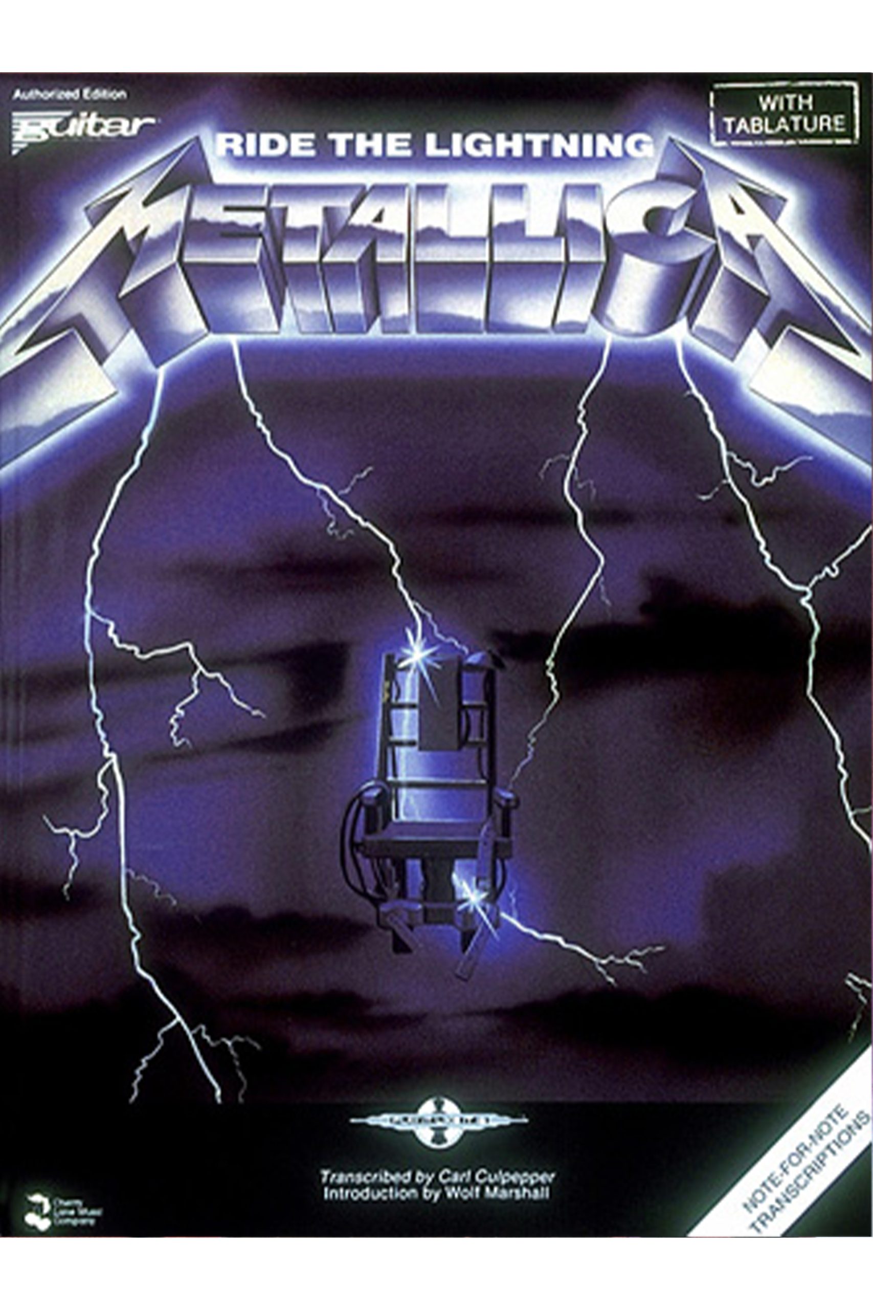 Hal Leonard Metallica – Ride the Lightning
