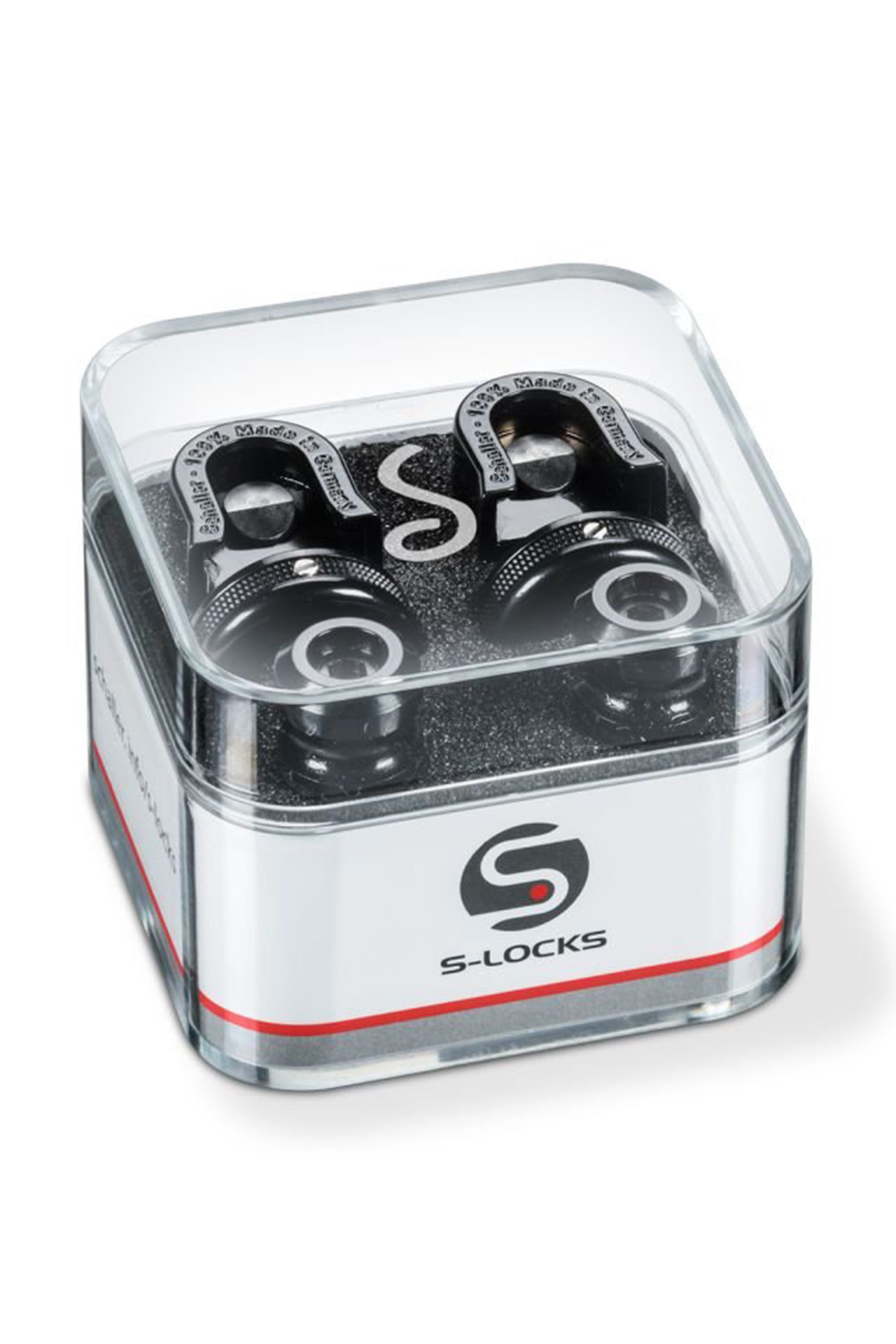 Schaller S-Locks 509B Black Strap Locks