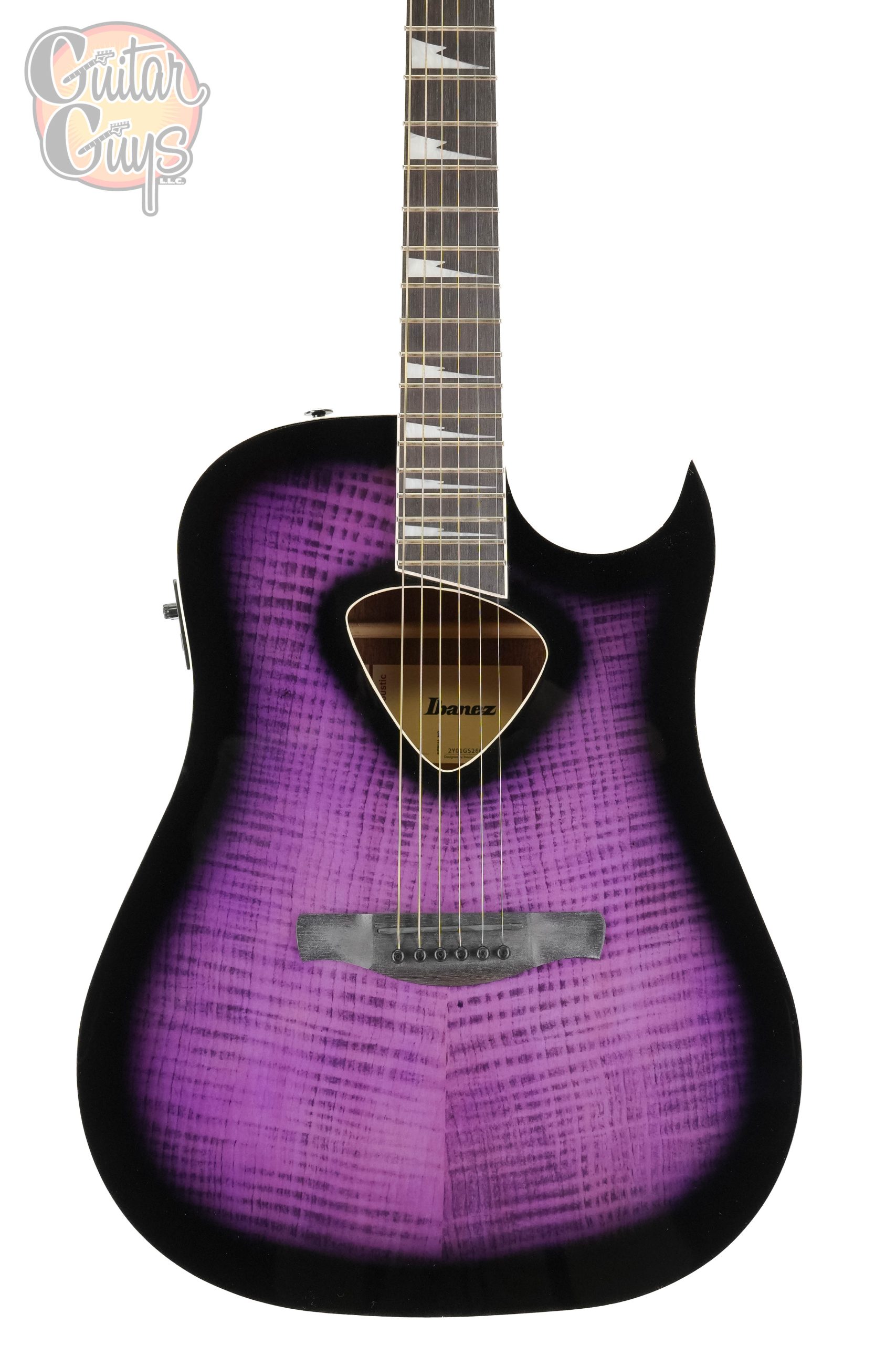 Ibanez ALT50FA Transparent Violet Sunburst
