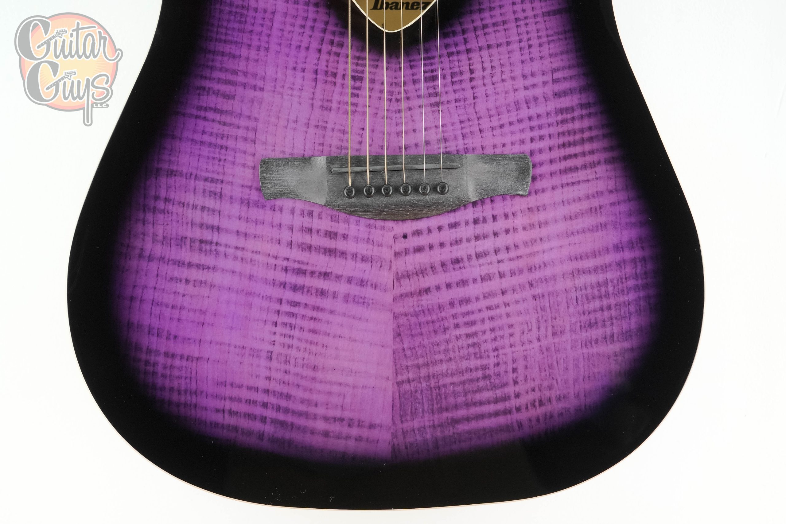 Ibanez ALT50FA Transparent Violet Sunburst - Image 3