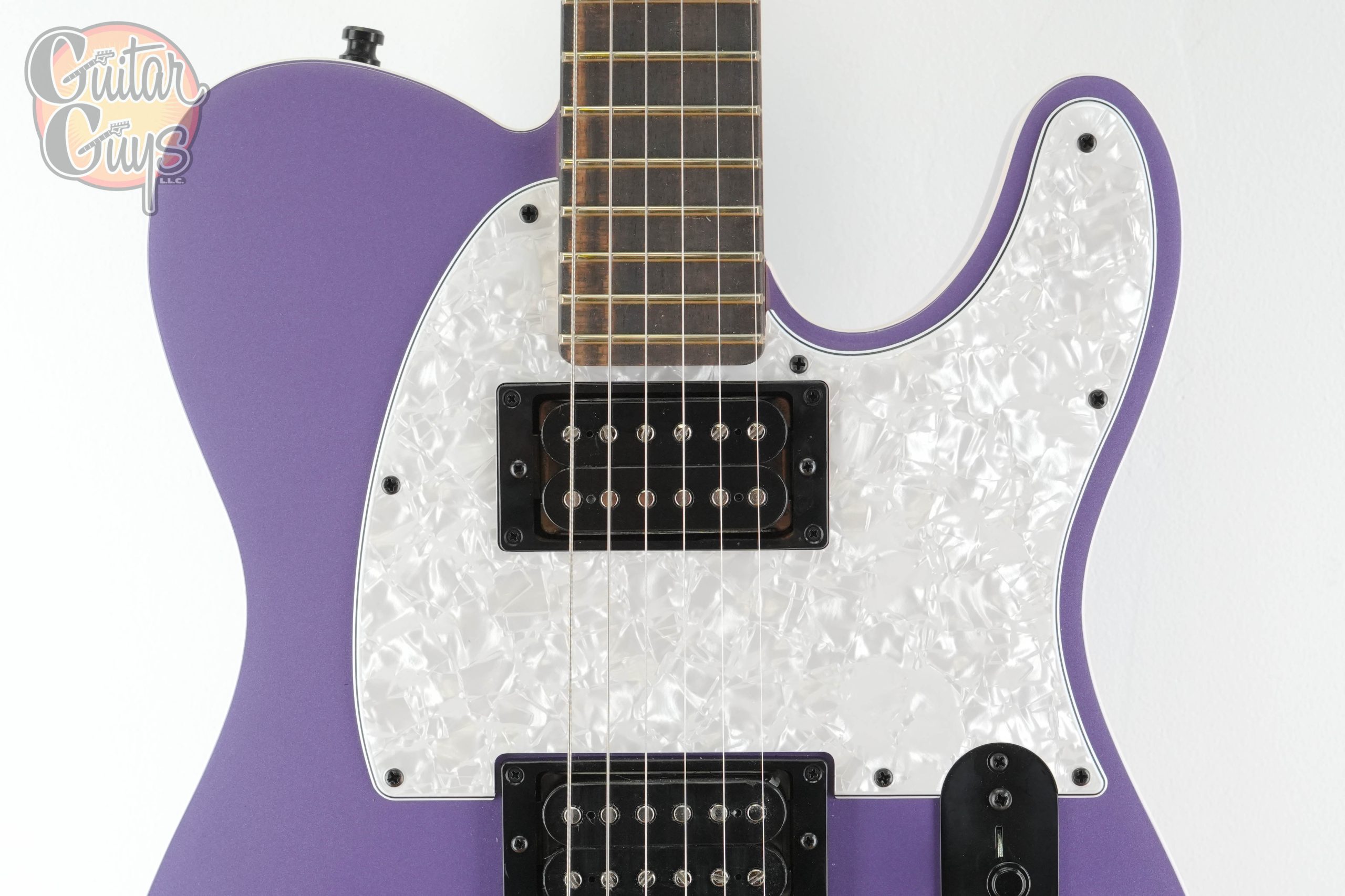 Fender Limited Edition Player Fusion Telecaster HH Floyd Rose Aura Metallic - Image 4