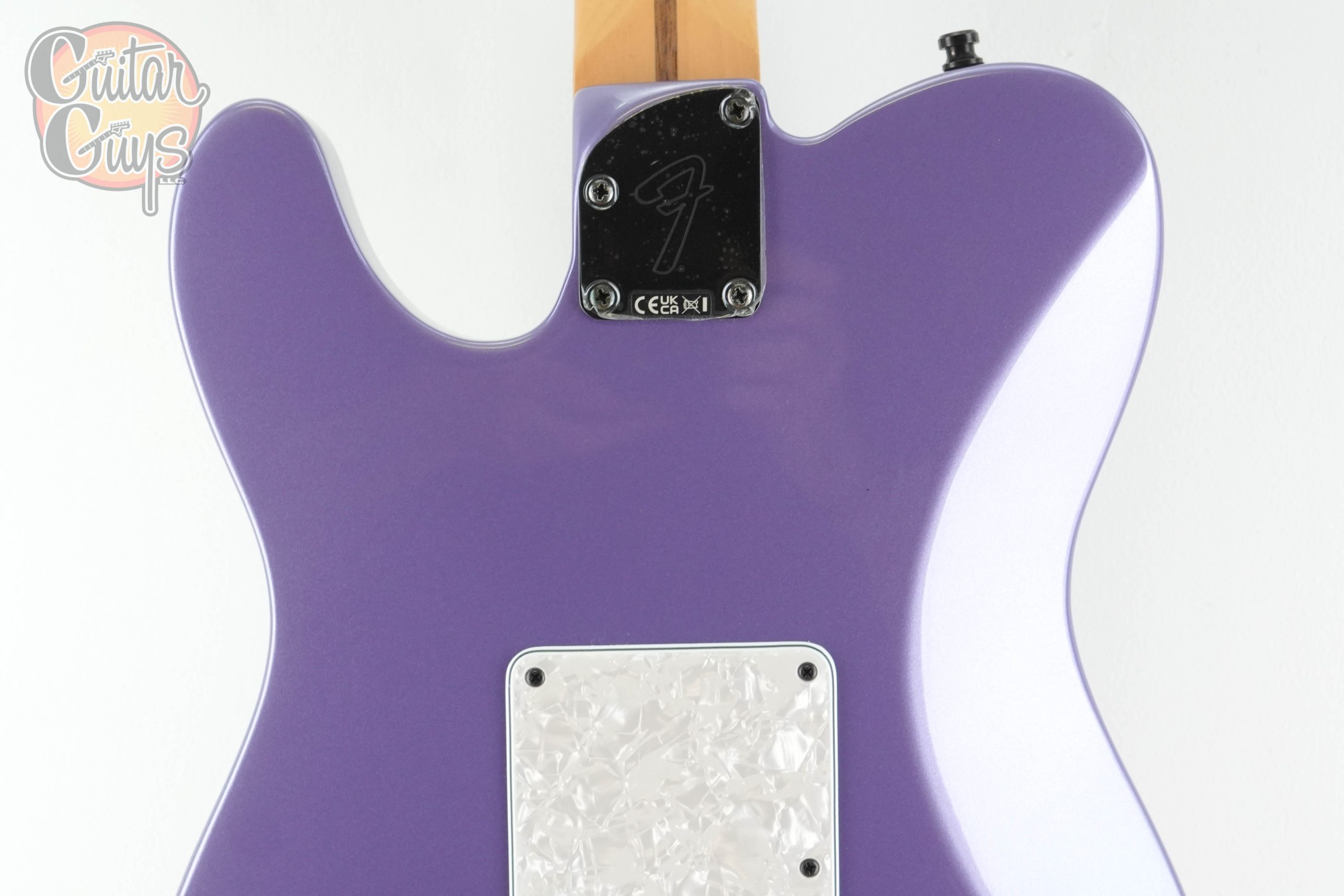 Fender Limited Edition Player Fusion Telecaster HH Floyd Rose Aura Metallic - Image 6