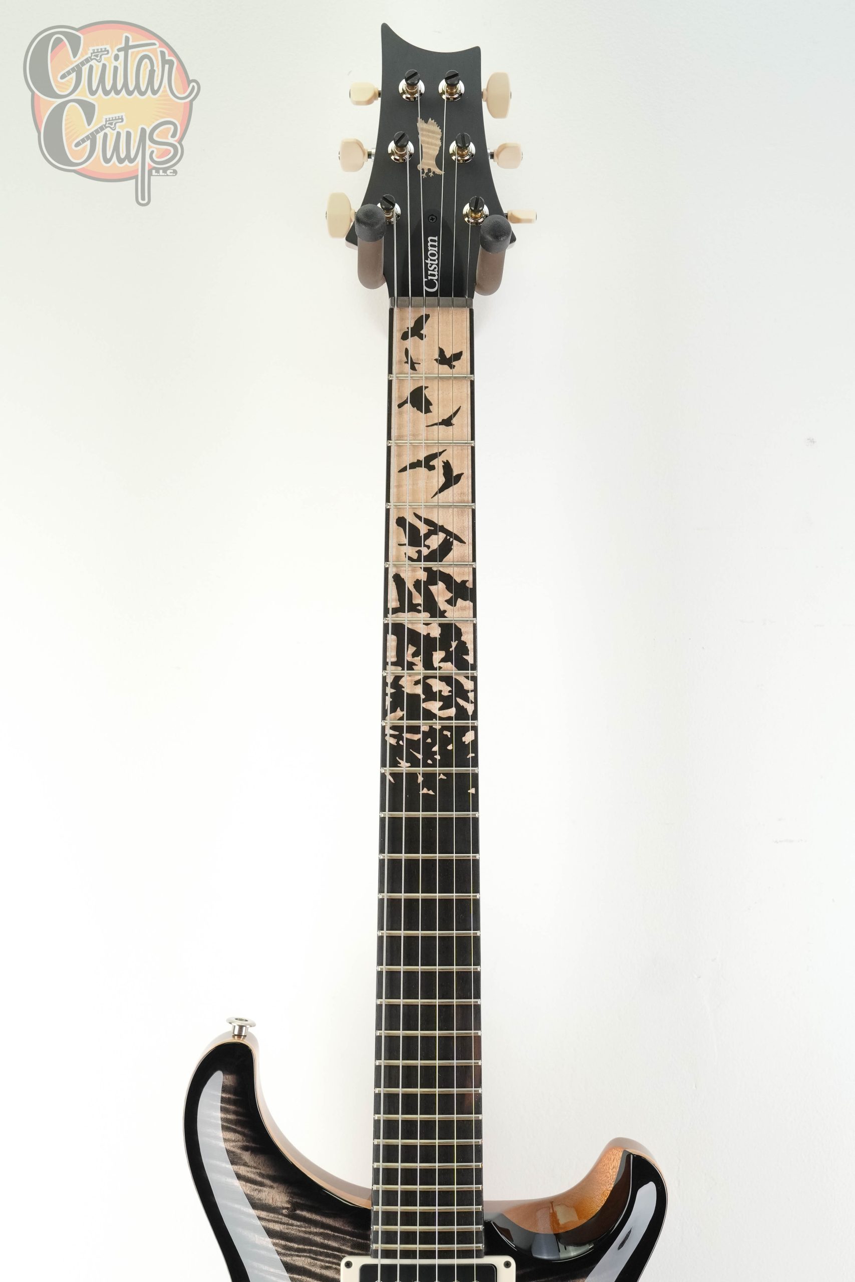 PRS Custom 24 Birds of a Feather Limited Edition Charcoal Microburst - Image 2