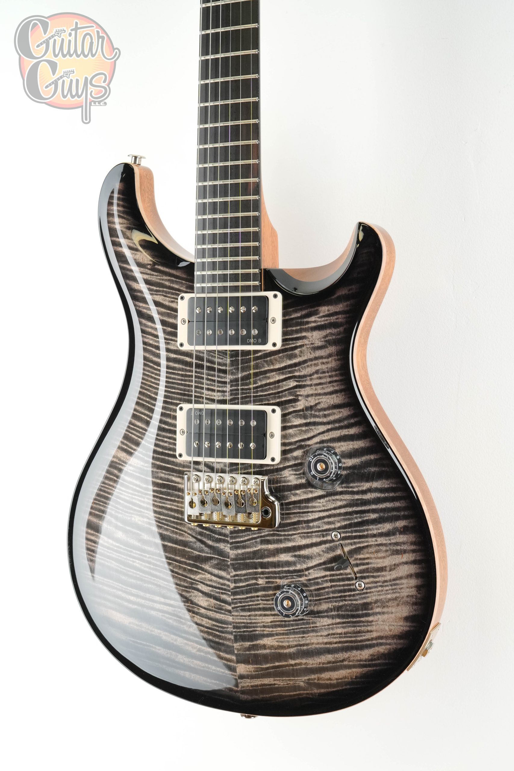 PRS Custom 24 Birds of a Feather Limited Edition Charcoal Microburst - Image 4