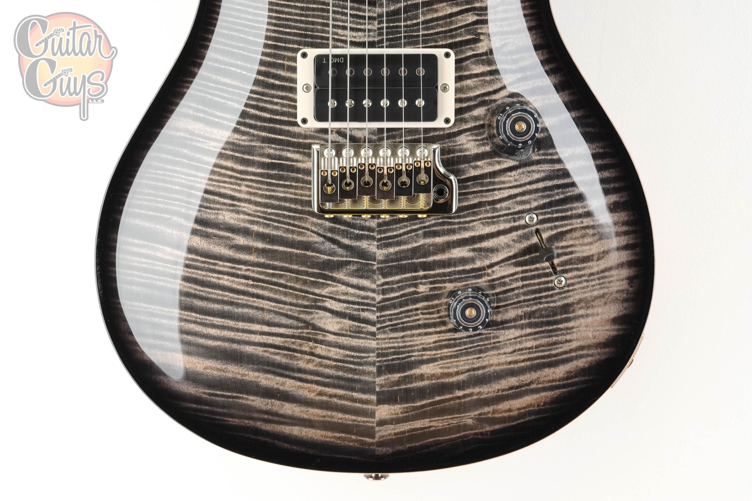 PRS Custom 24 Birds of a Feather Limited Edition Charcoal Microburst - Image 5