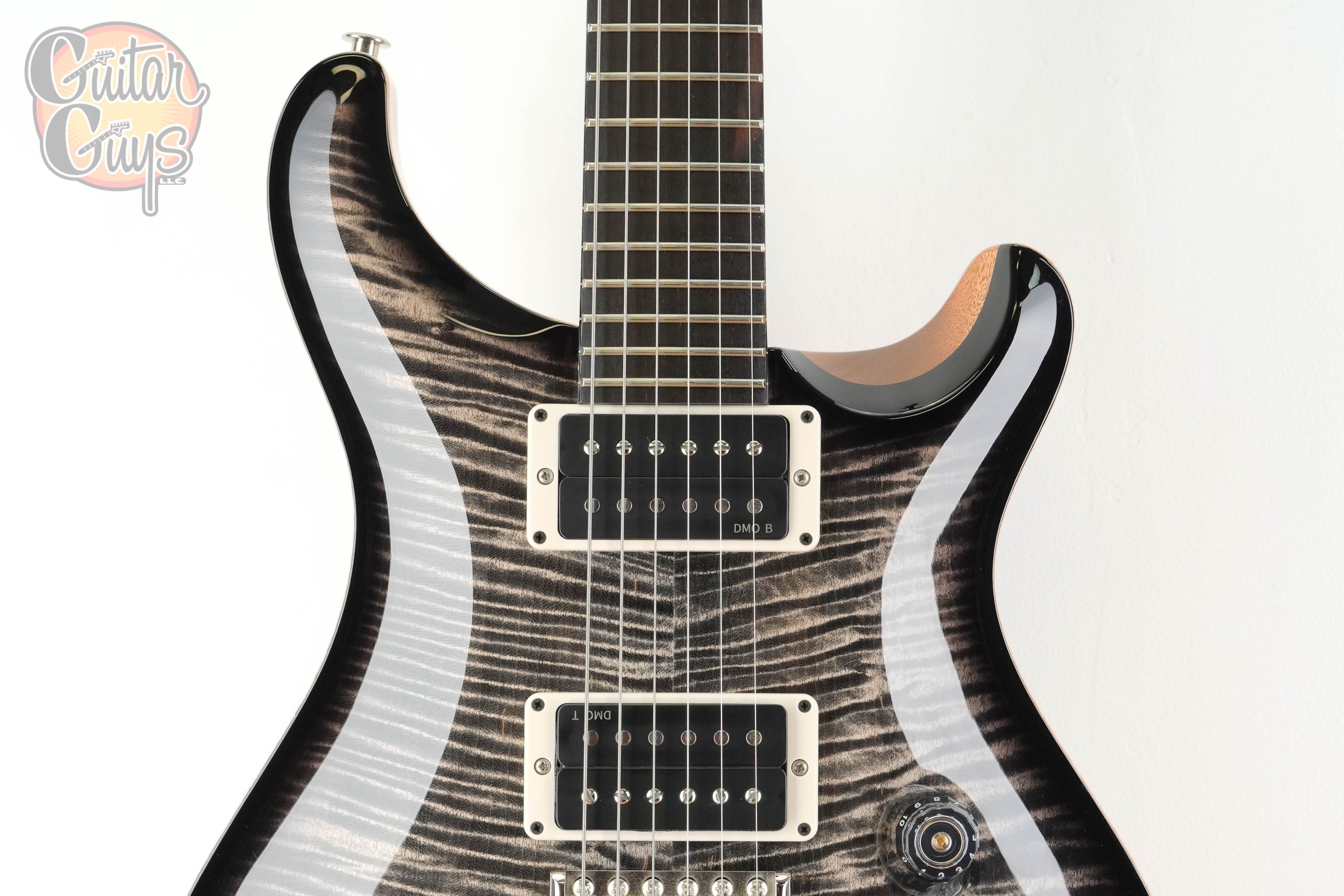 PRS Custom 24 Birds of a Feather Limited Edition Charcoal Microburst - Image 6