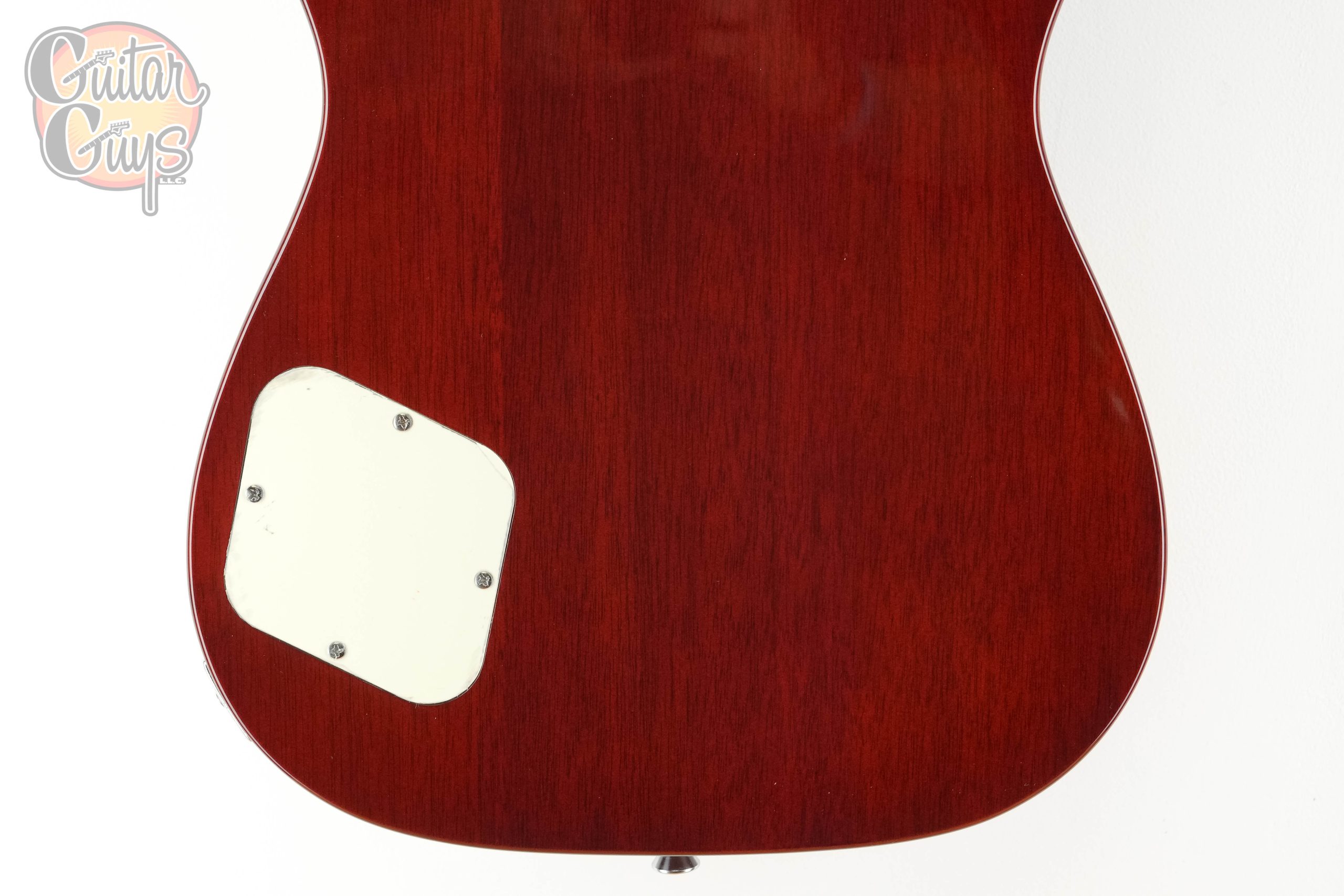 Squier Paranormal Troublemaker Telecaster Deluxe Bigsby Honey Sunburst - Image 7