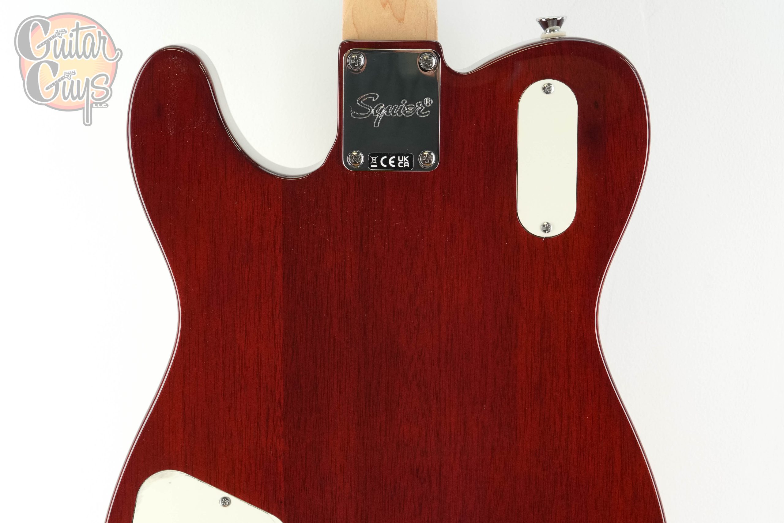 Squier Paranormal Troublemaker Telecaster Deluxe Bigsby Honey Sunburst - Image 8
