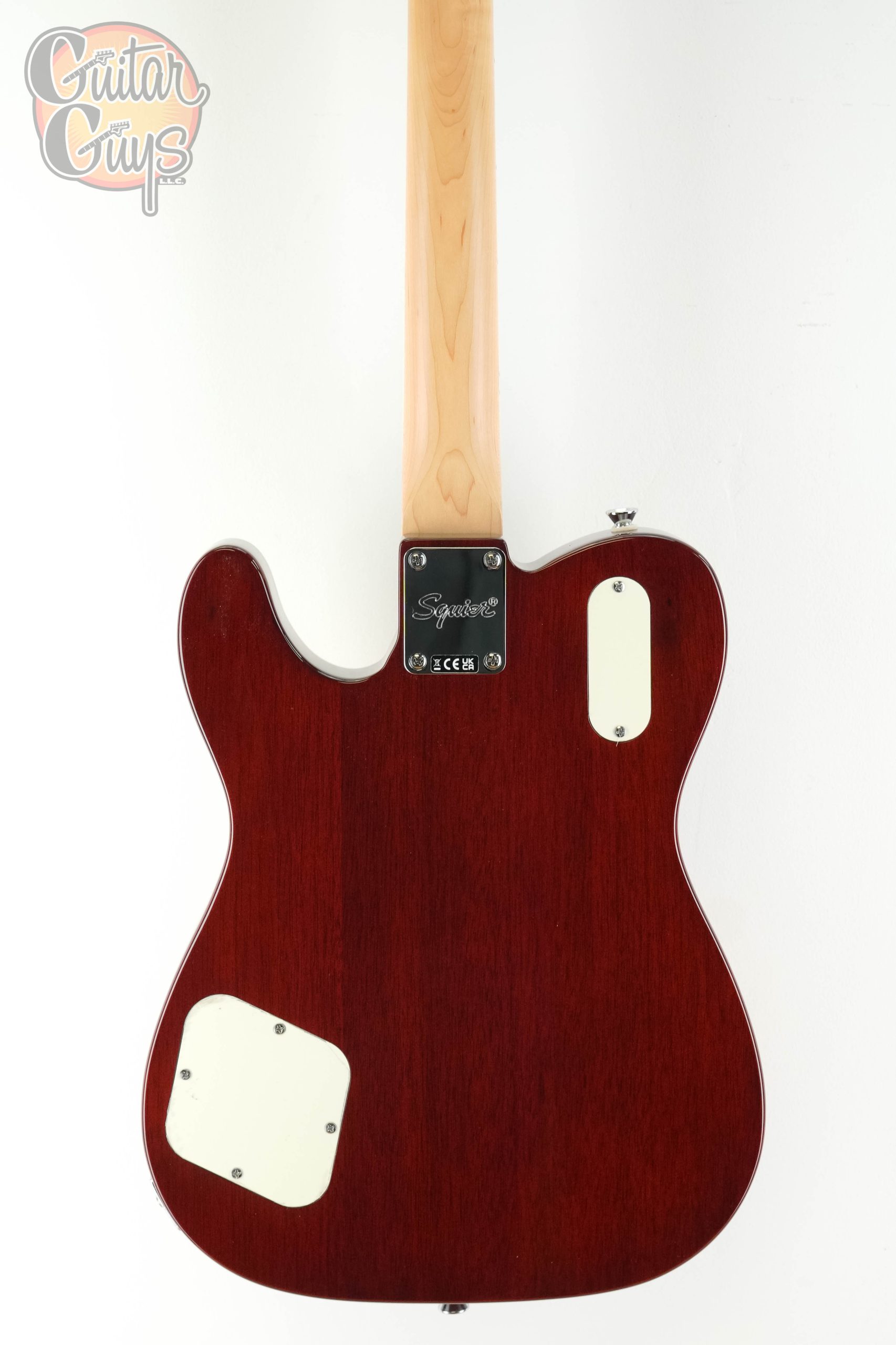 Squier Paranormal Troublemaker Telecaster Deluxe Bigsby Honey Sunburst - Image 10