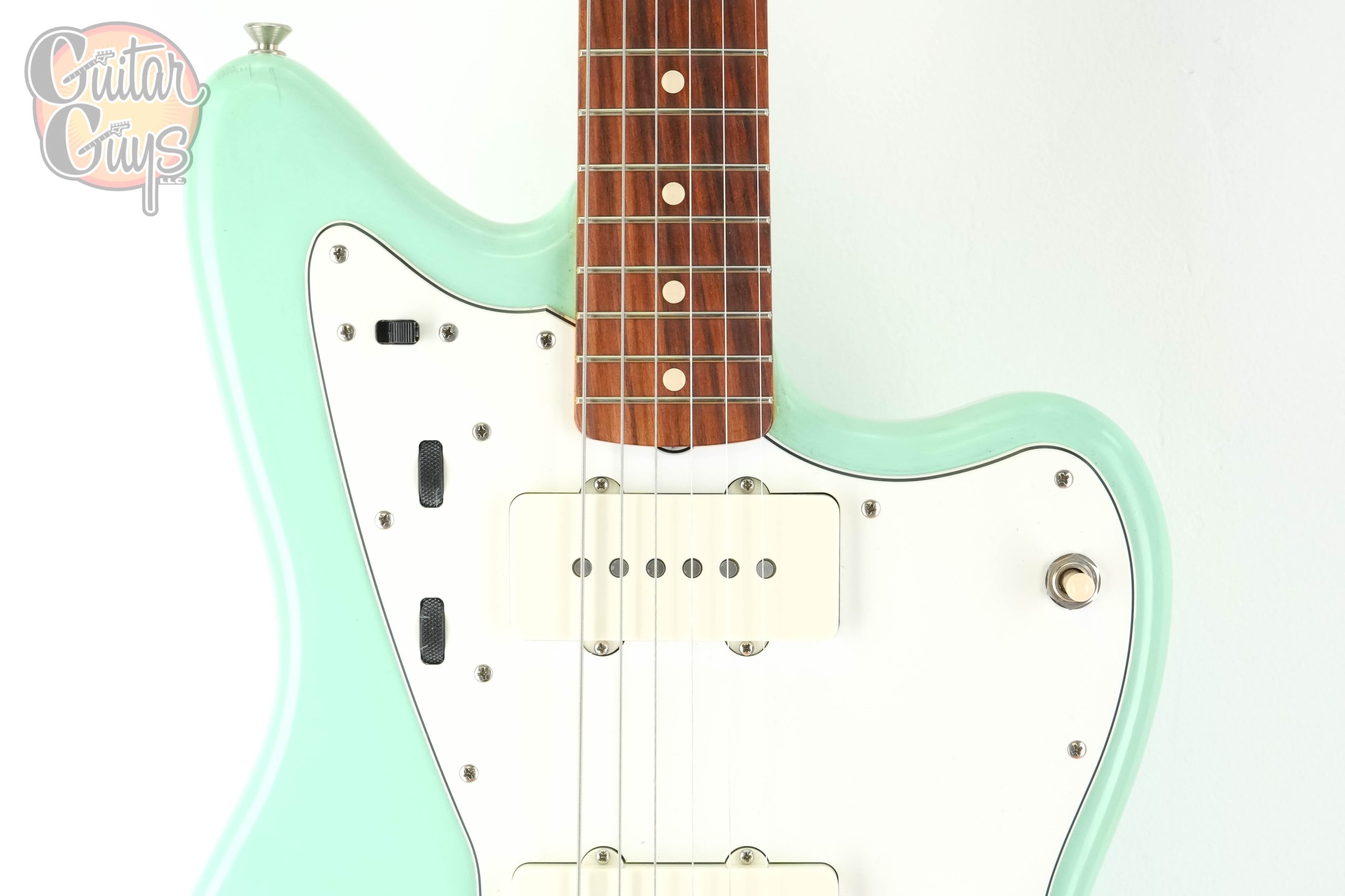 Pre-Owned Fender 60s Jazzmaster Lacquer Surf Green 2017 - Image 4