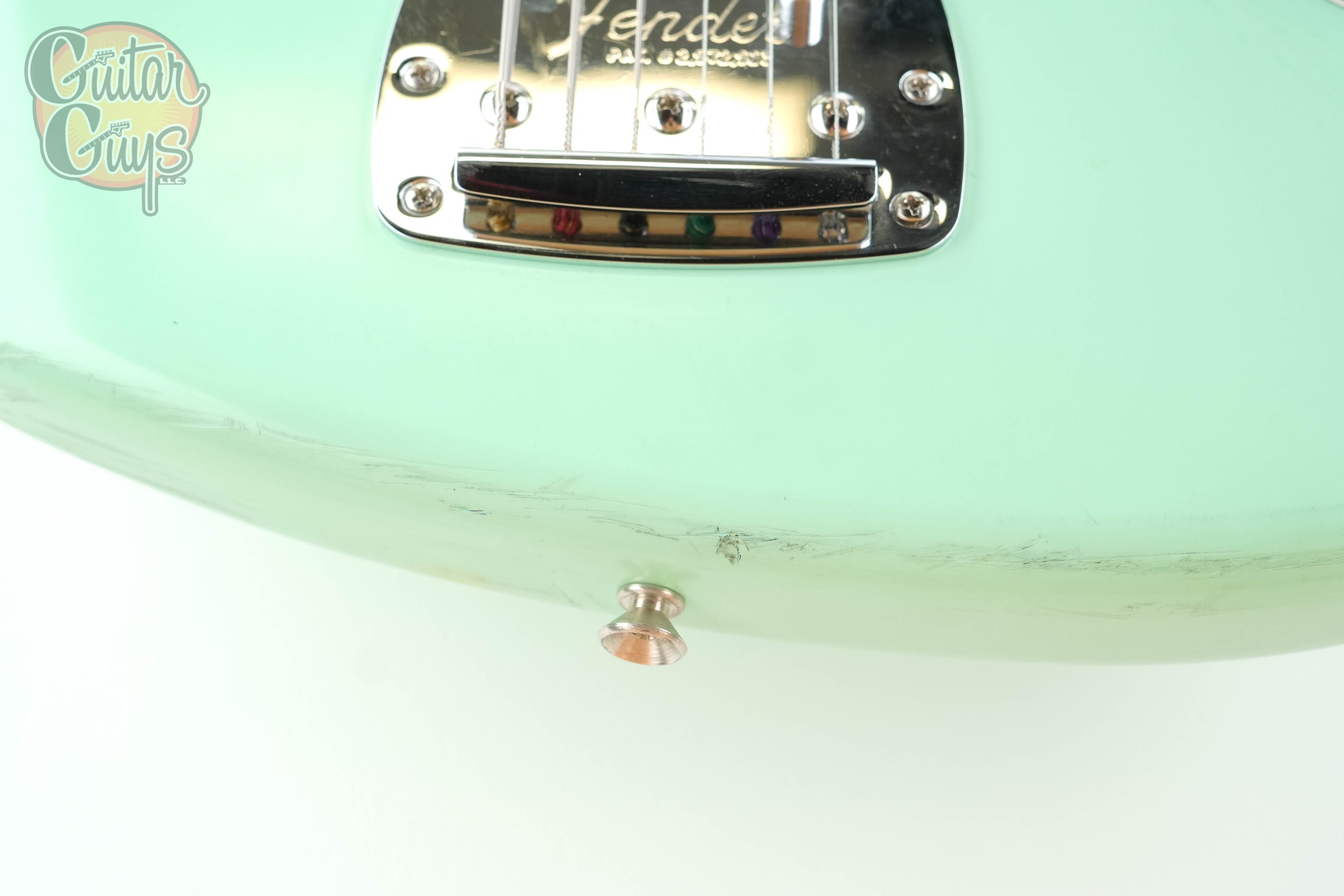 Pre-Owned Fender 60s Jazzmaster Lacquer Surf Green 2017 - Image 6