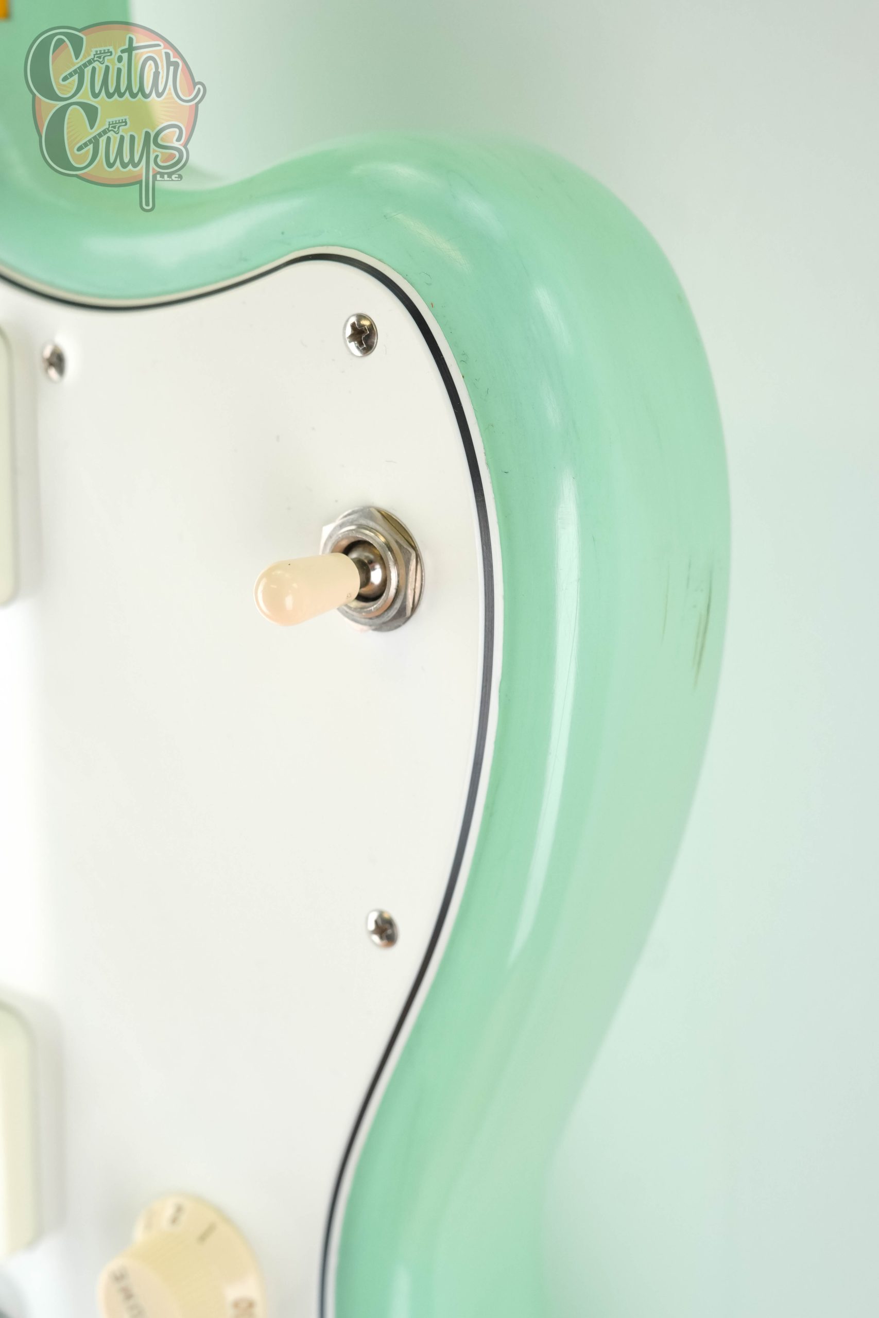 Pre-Owned Fender 60s Jazzmaster Lacquer Surf Green 2017 - Image 8