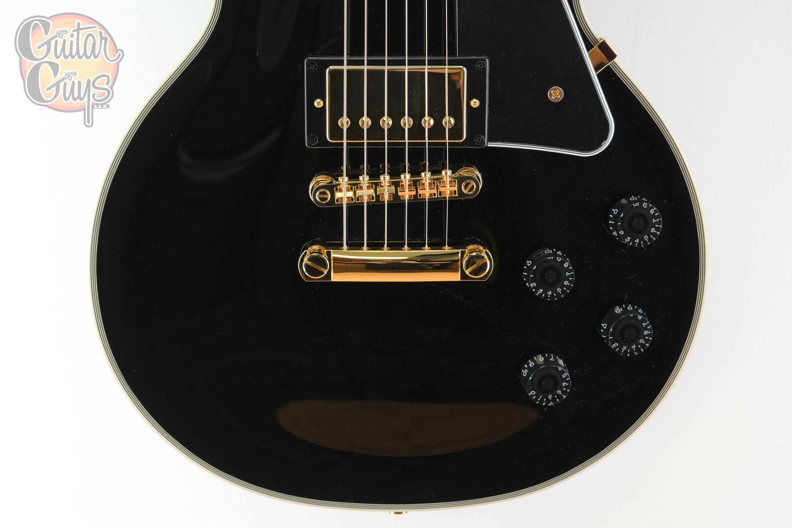 Epiphone Les Paul Custom Ebony - Image 3