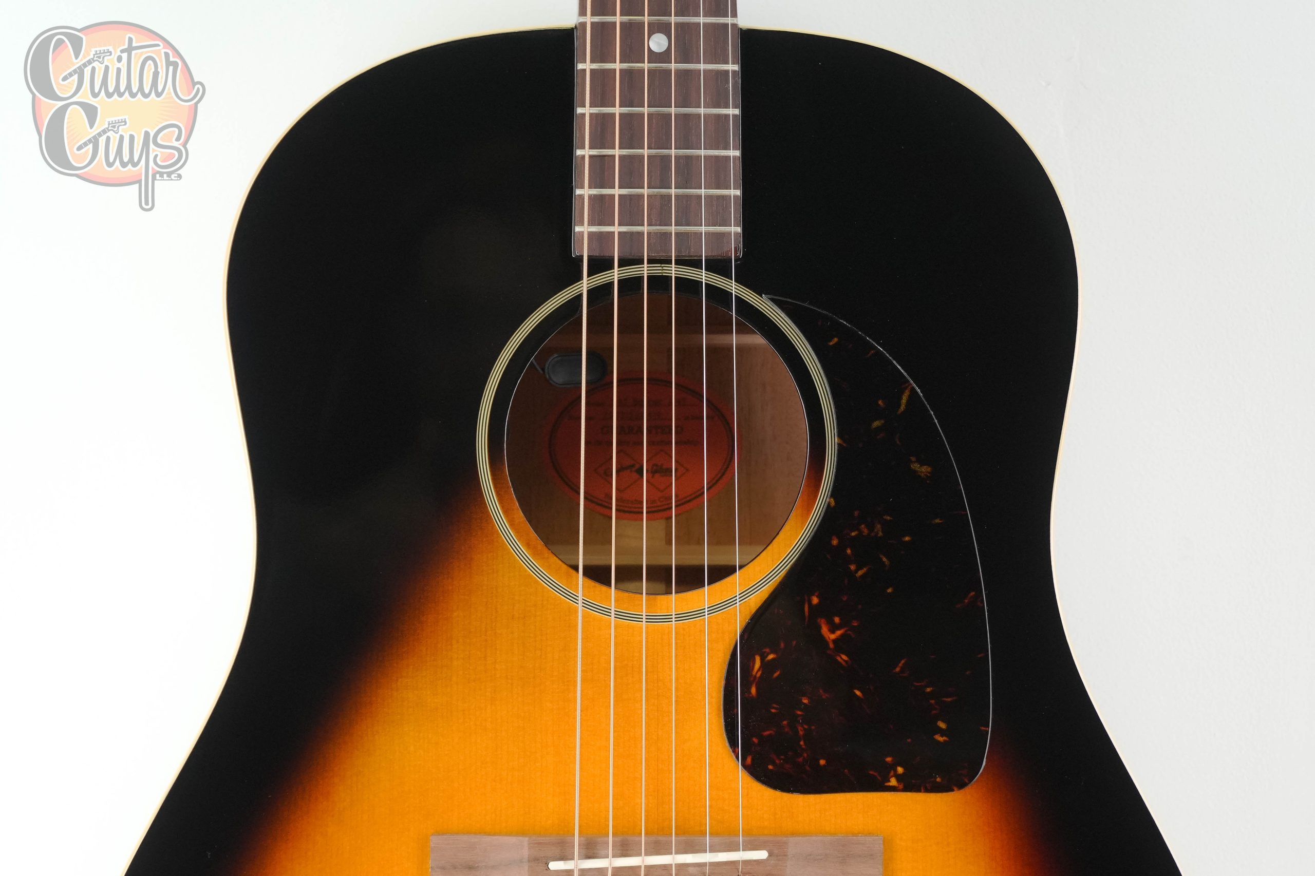 Epiphone 1942 Banner J-45 Reissue Vintage Sunburst - Image 4
