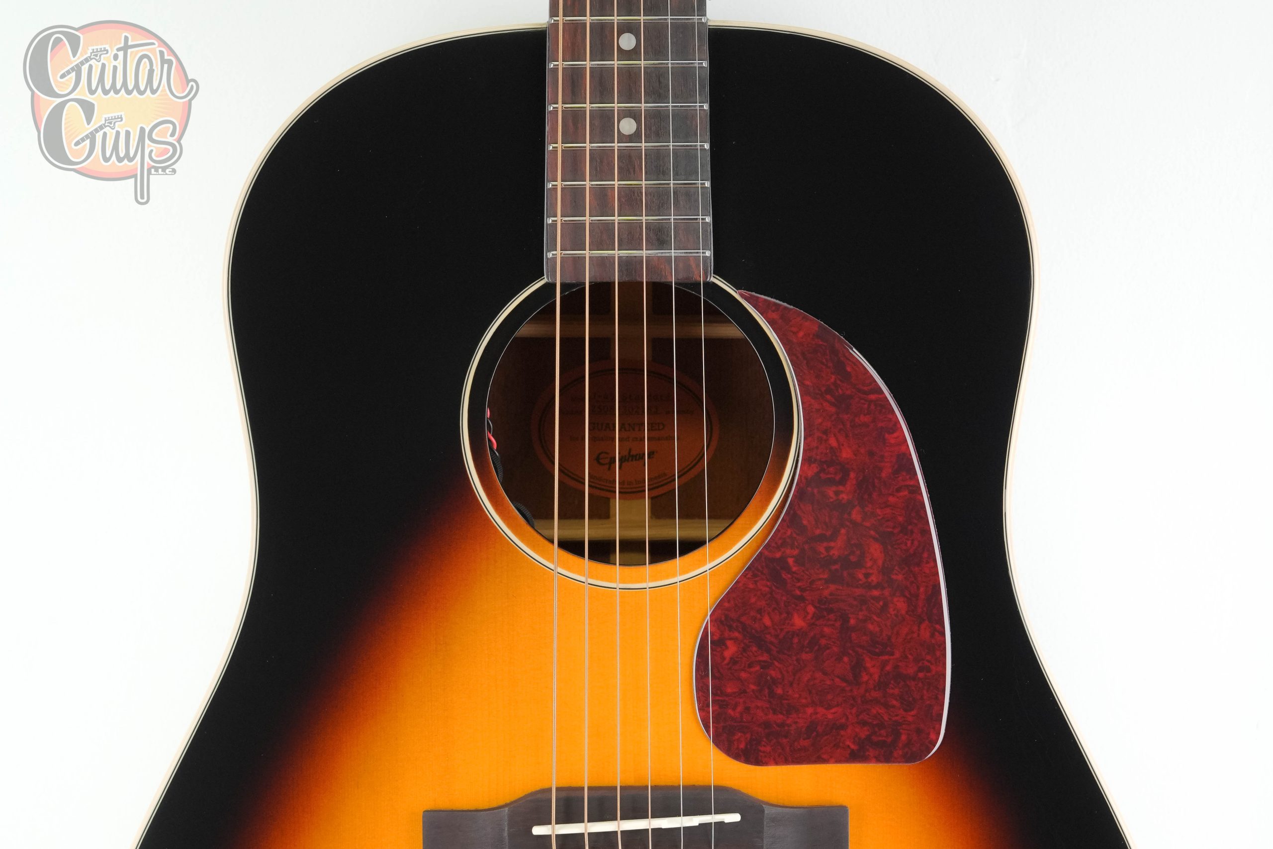 Epiphone J-45 Standard Vintage Sunburst - Image 4