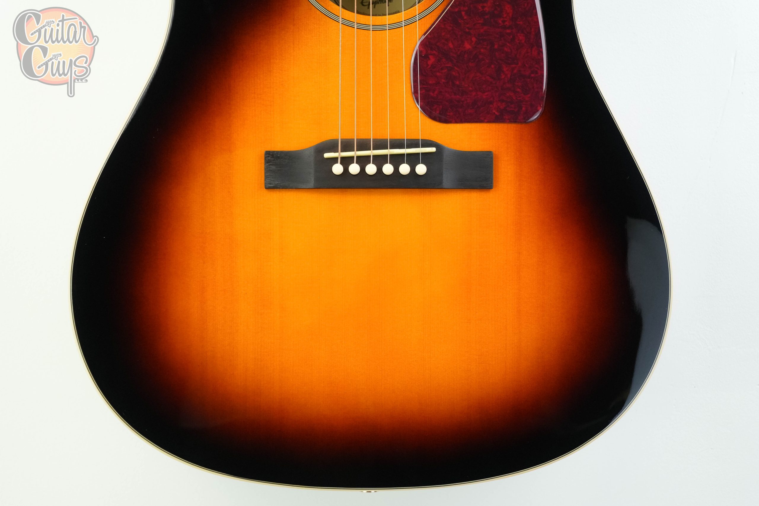 Epiphone J-45 Studio Vintage Sunburst - Image 3