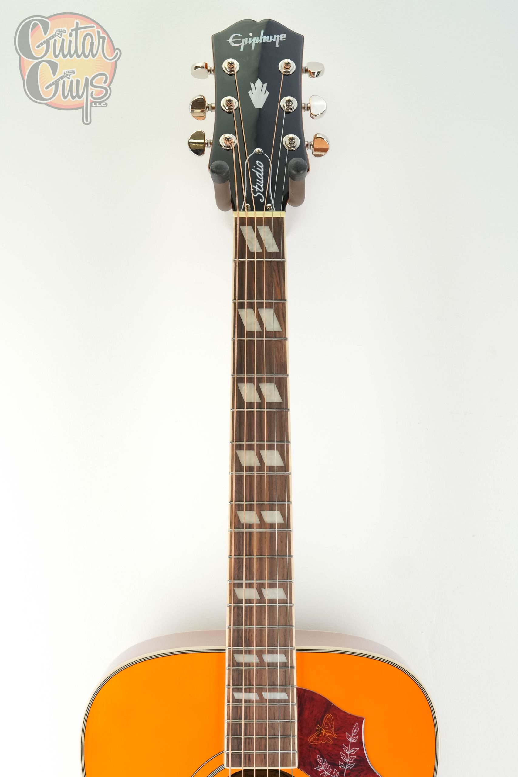 Epiphone Hummingbird Studio Heritage Cherry Sunburst - Image 2
