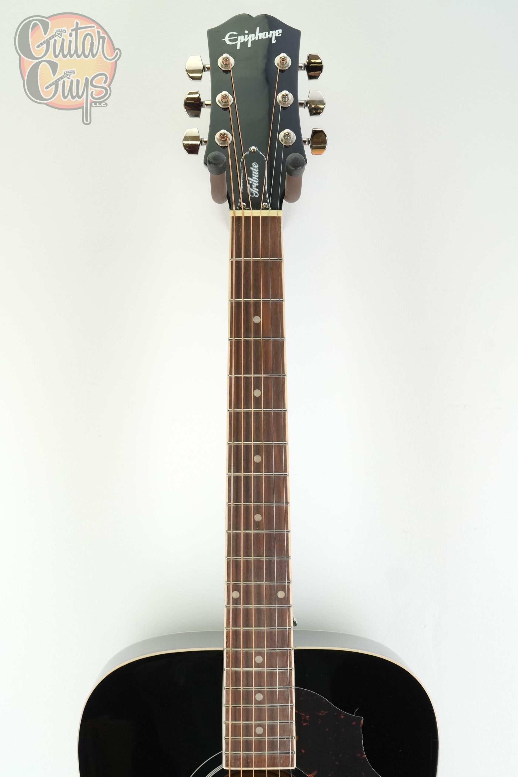 Epiphone Hummingbird Tribute​ Ebony - Guitar Guys