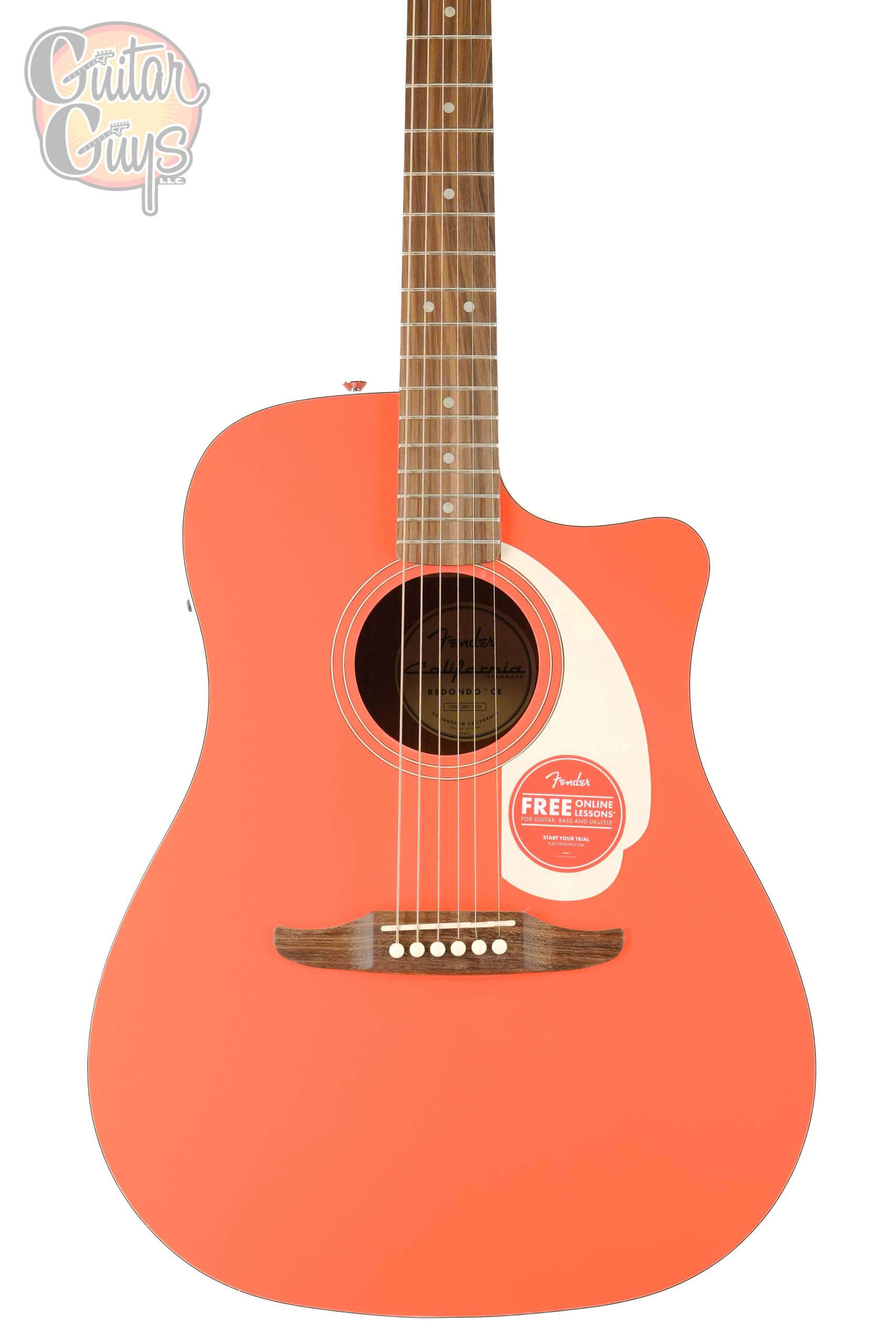 Fender California Standard Redondo CE Fiesta Red