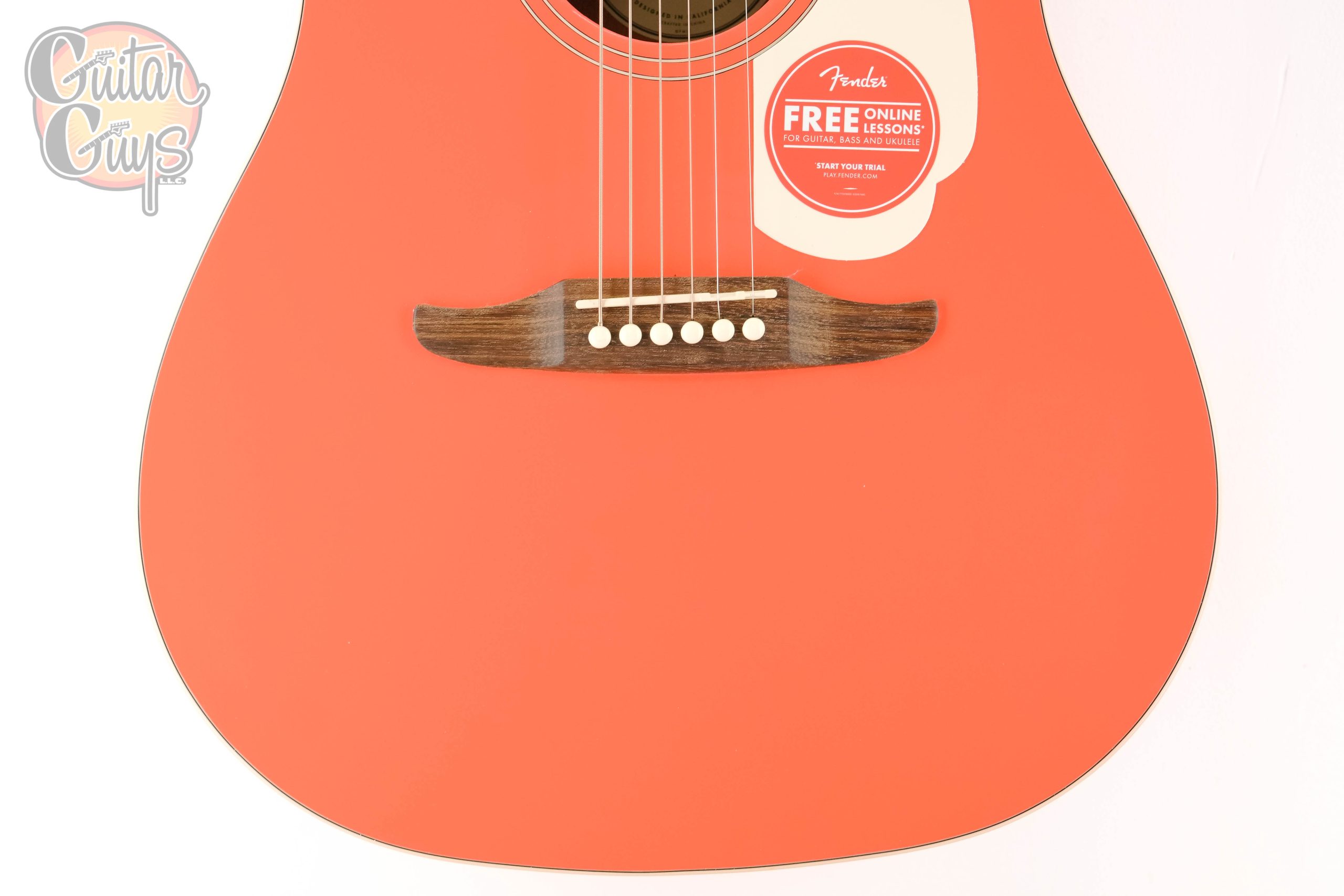 Fender California Standard Redondo CE Fiesta Red - Image 5