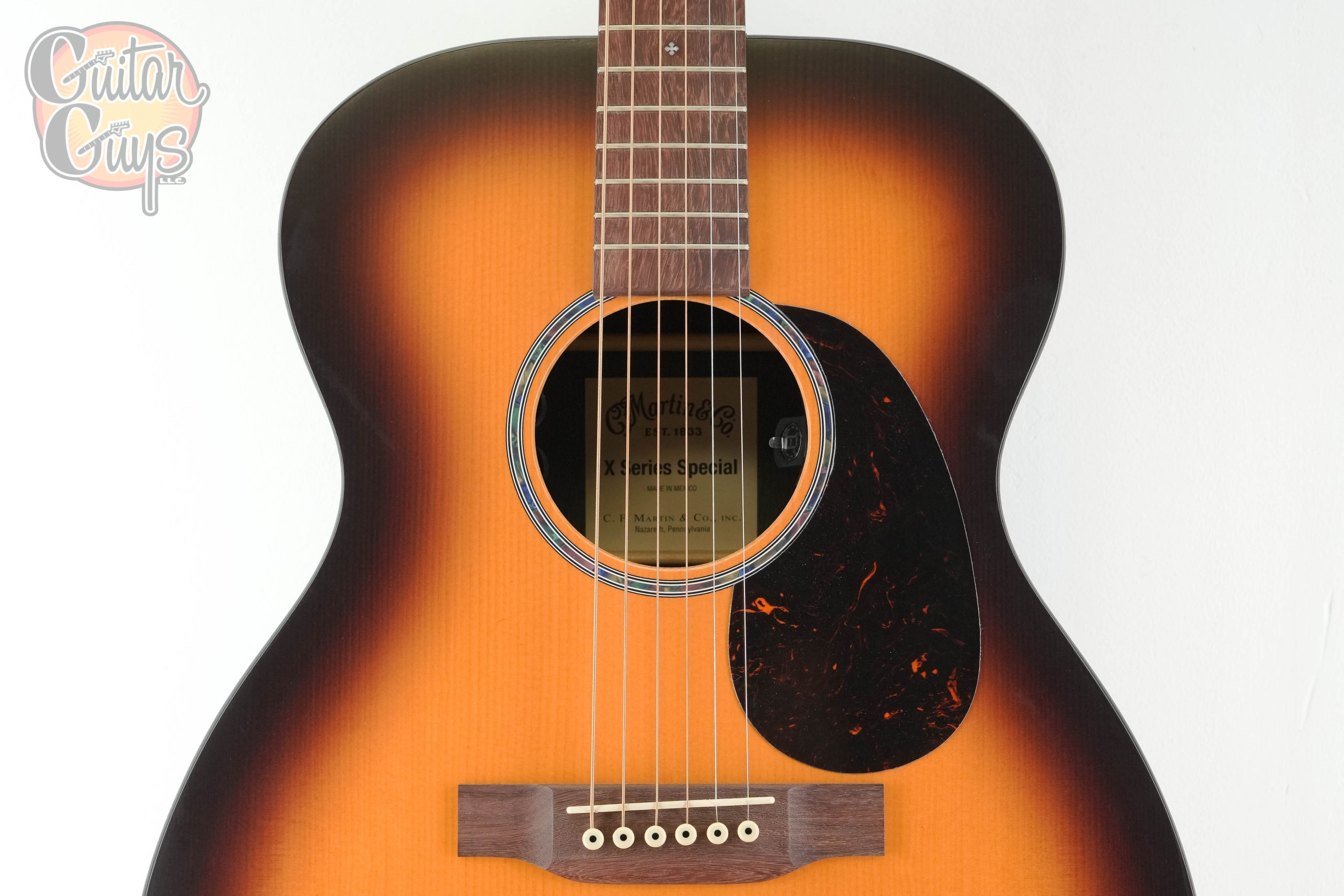 Martin 000-X2E Brazilian Burst Special - Image 4