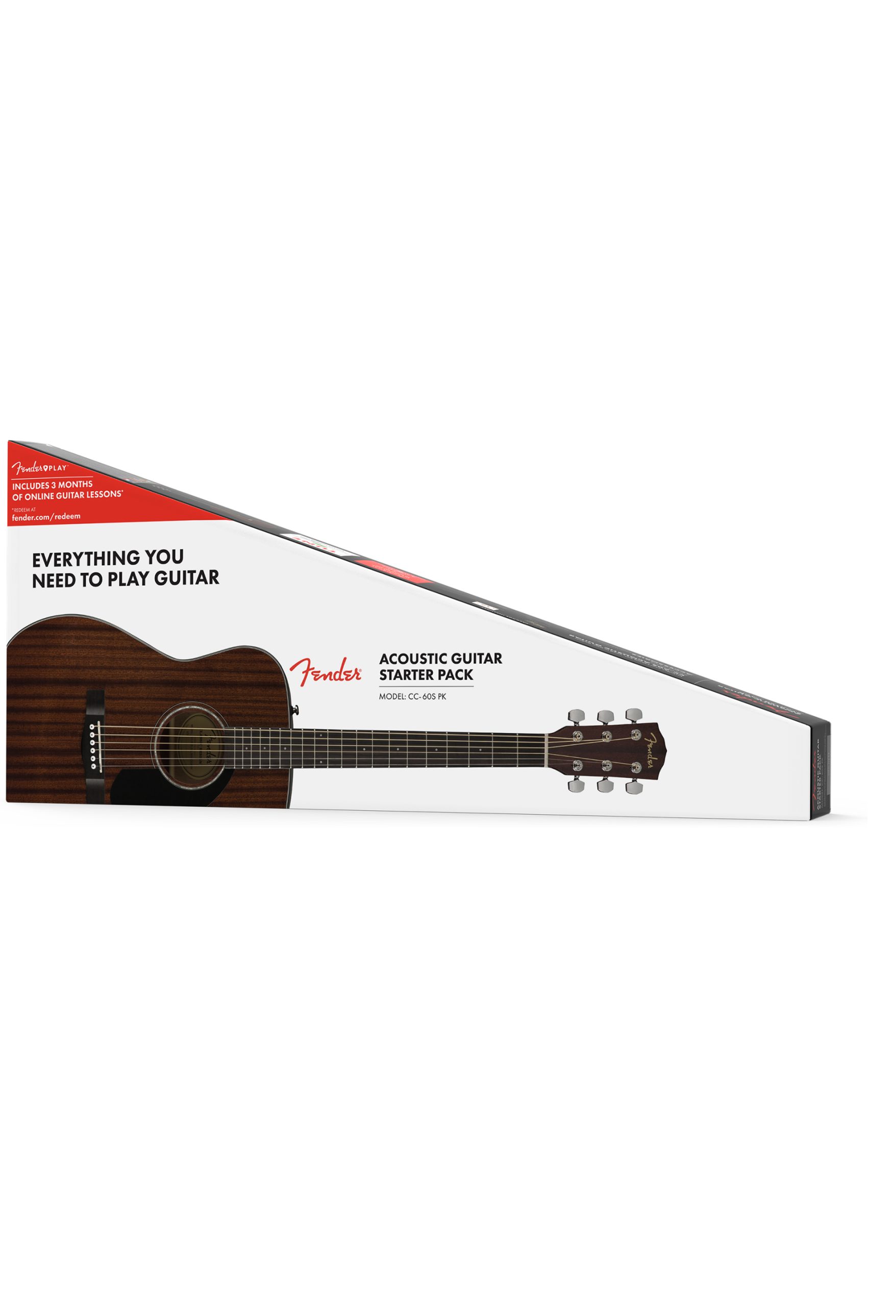 Fender CC-60S Concert Pack V2, All-Mahogany - Image 4