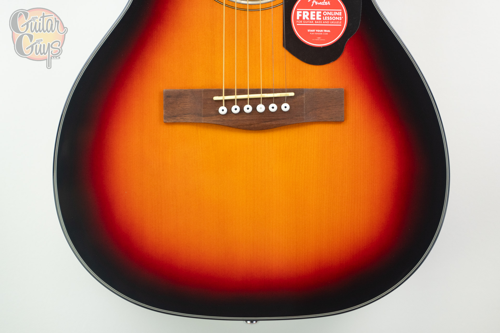 Fender CP-60S PARLOR (Sunburst) - Image 4
