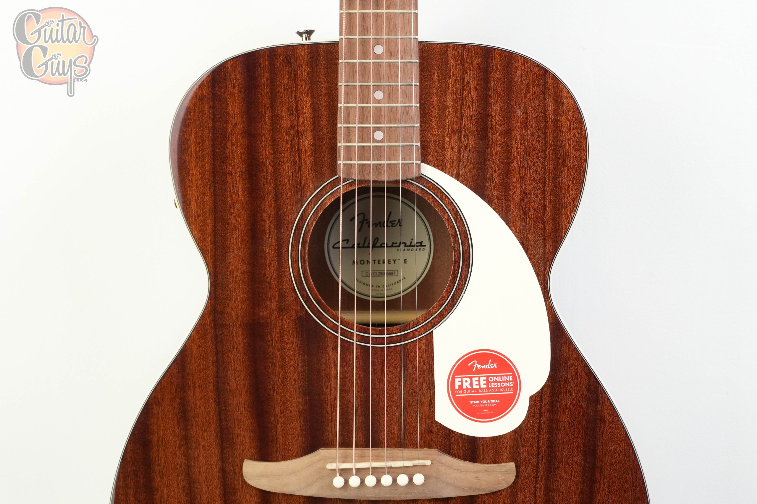 Fender California Standard Monterey E Natural Sapele - Image 4