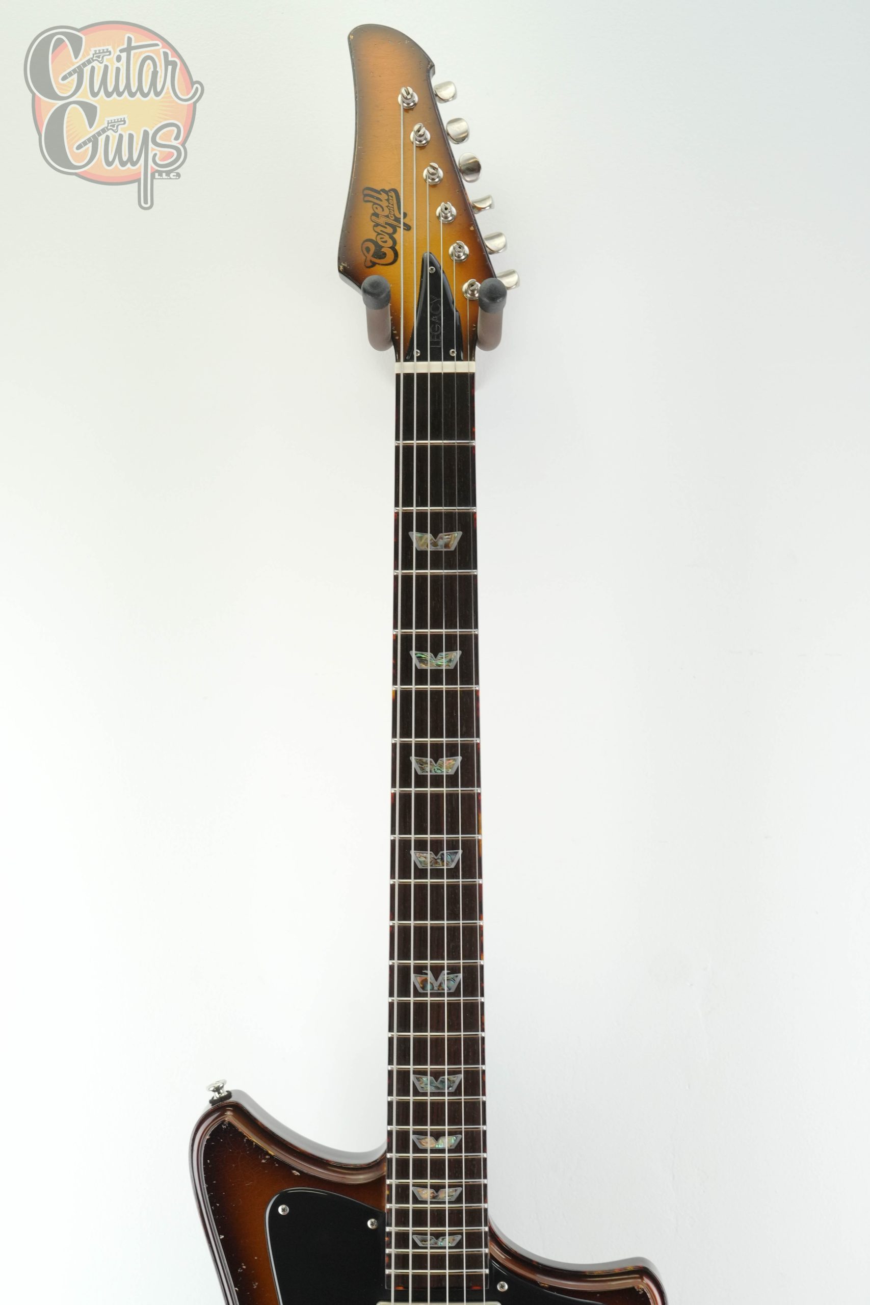 Pre-Owned Corsell Guitars Legacy Old Gold Burst Baritone - Image 2