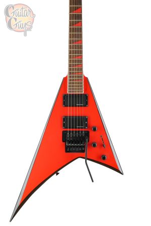 Pre-Owned Jackson X Series RRX24 Rhoads Red with Black Bevels