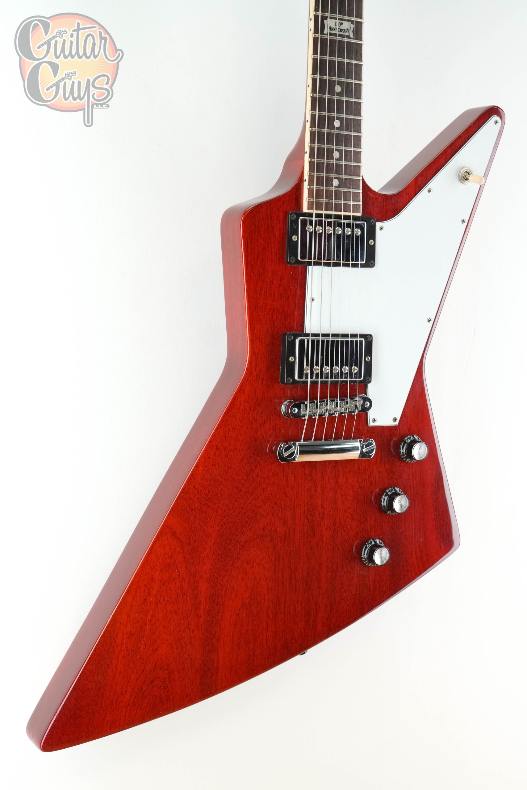 Pre-Owned Gibson 120th Anniversary Explorer Cherry 2014 - Image 3