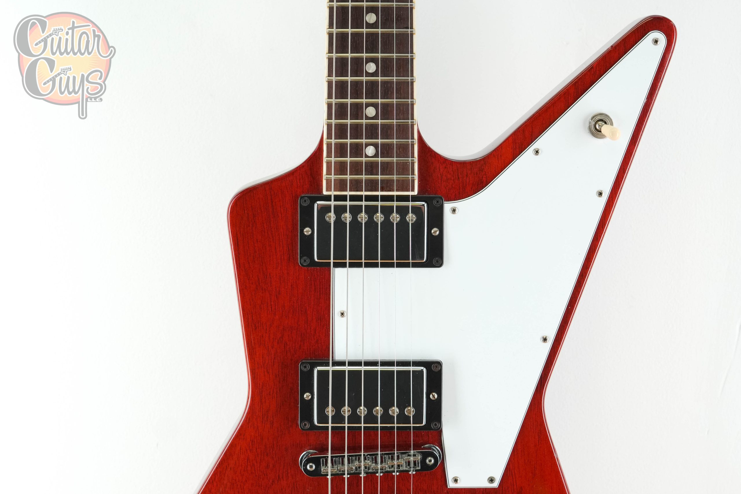 Pre-Owned Gibson 120th Anniversary Explorer Cherry 2014 - Image 6