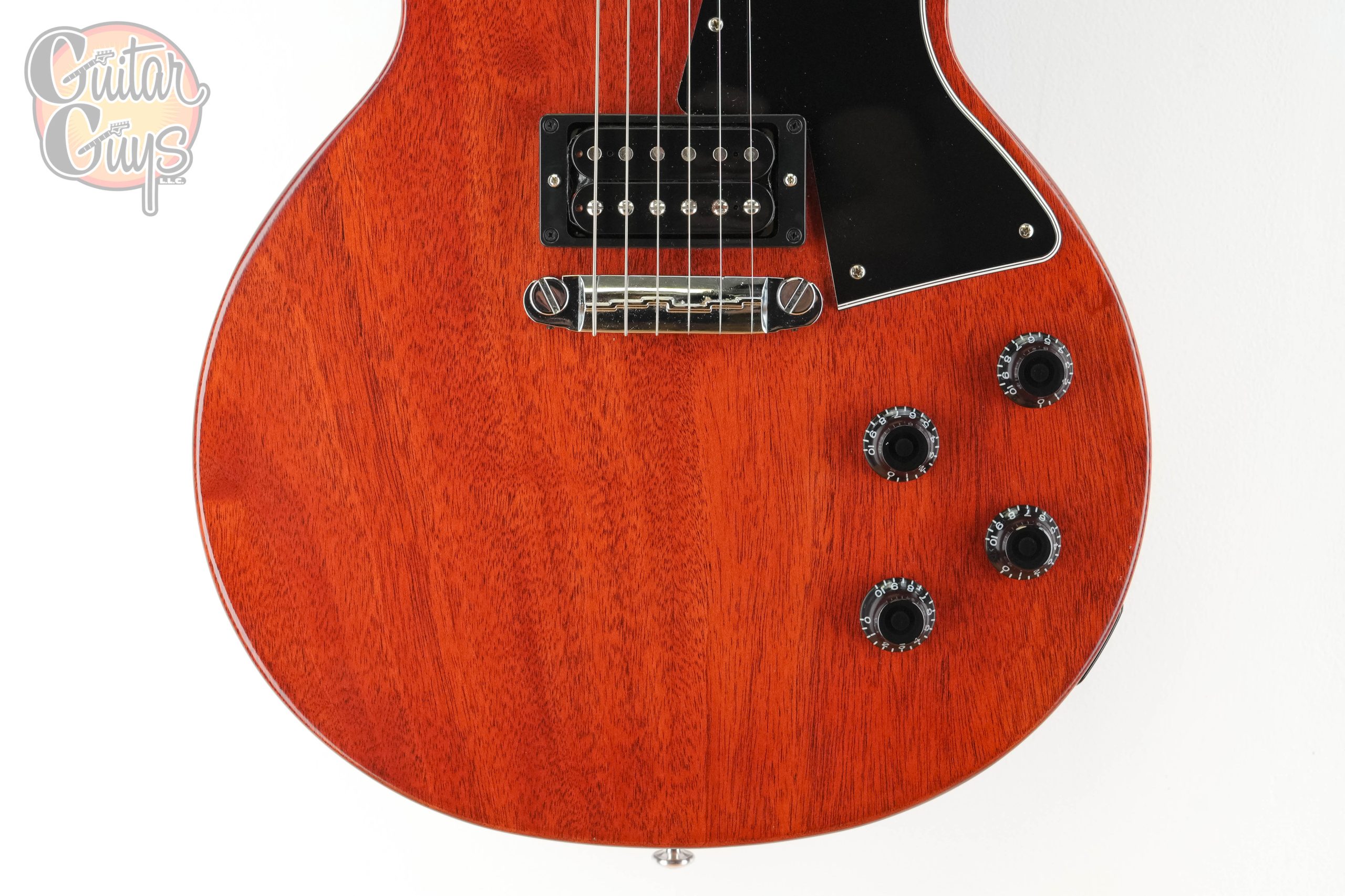 Pre-Owned Gibson Les Paul Special Tribute Humbucker Vintage Cherry Satin 2021 - Image 3