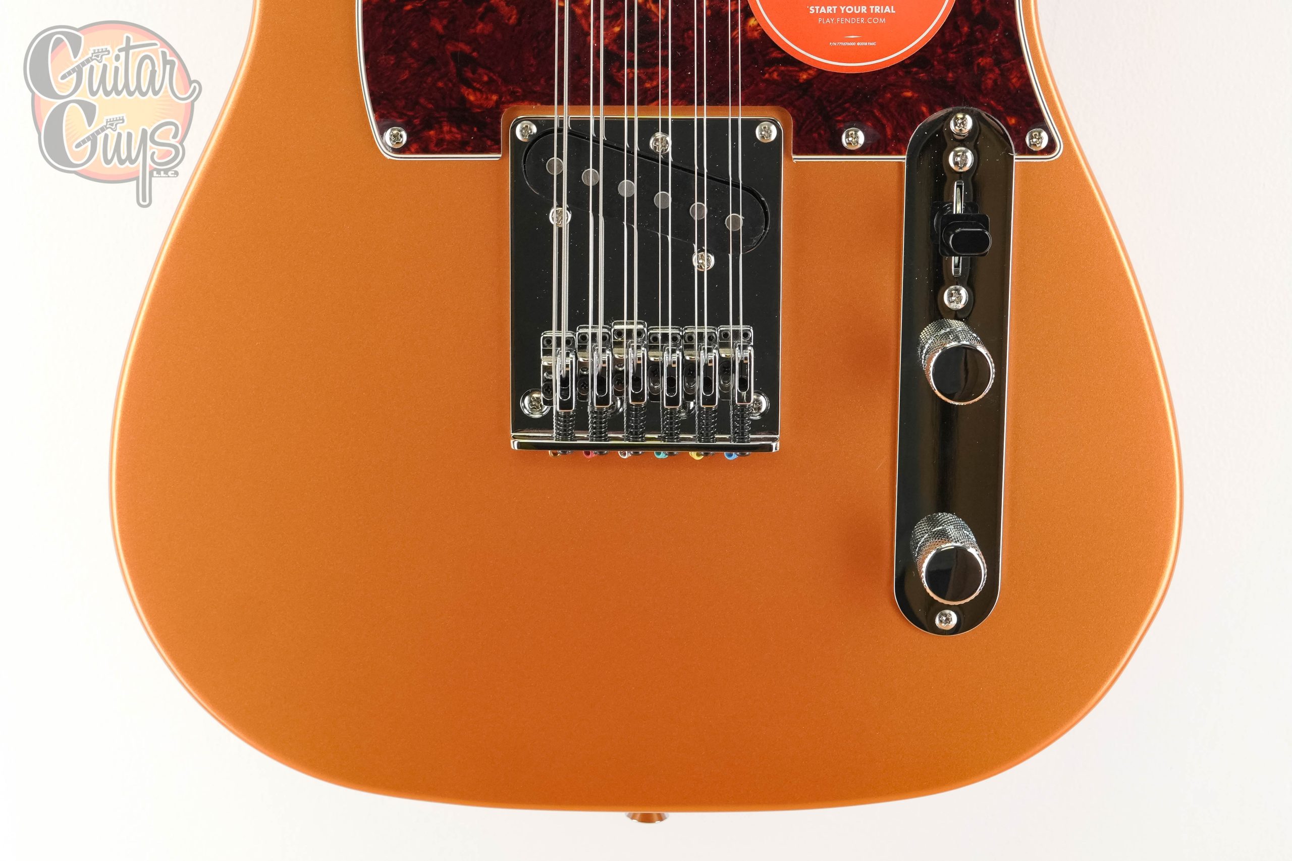 Squier Paranormal Troy Van Leeuwen Telecaster XII Copper - Image 3